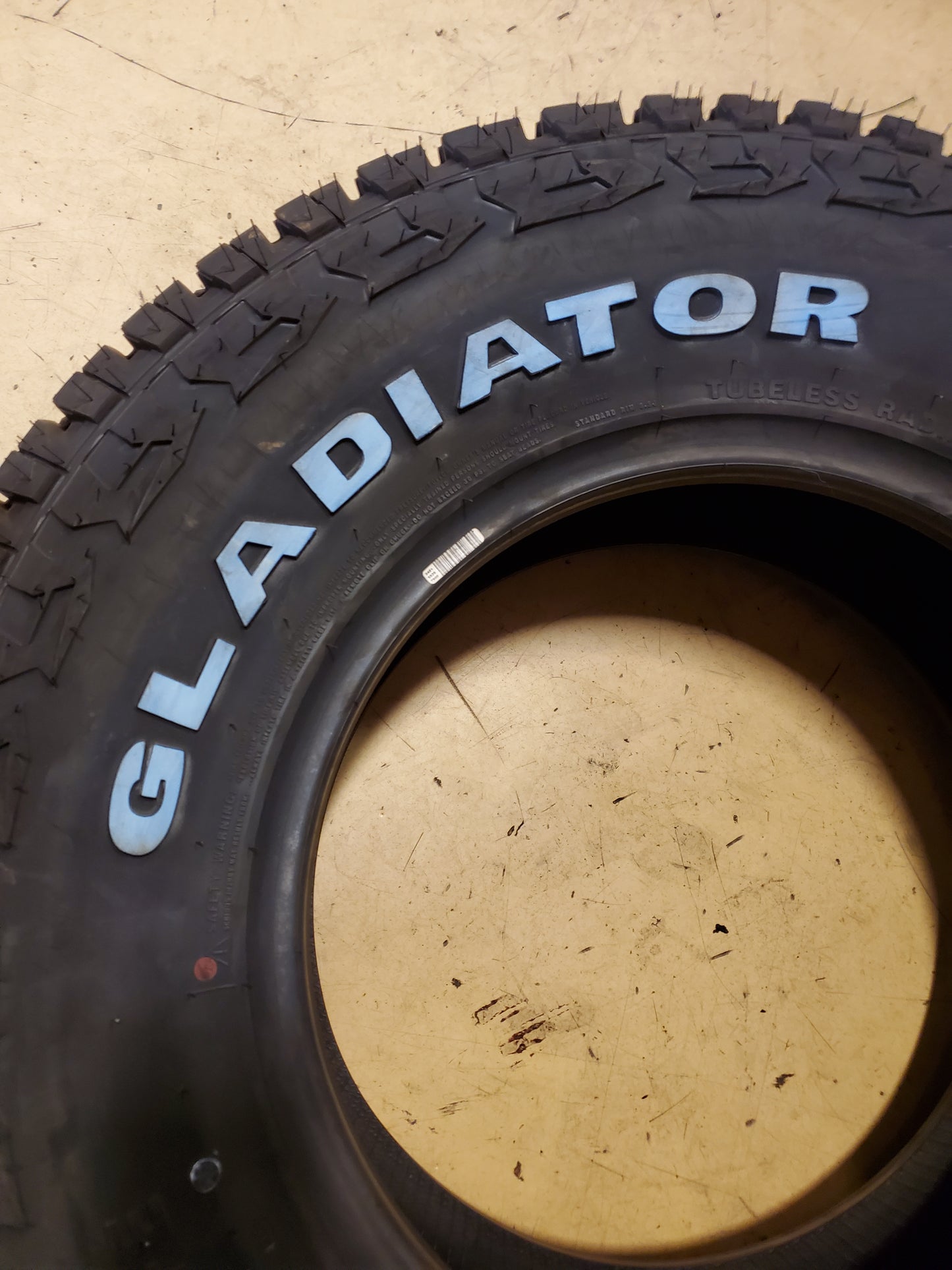 2 GLADIATOR X COMP A/T RWL LT 285 70 17 126/123Q 10PLY ALL TERRAIN TIRE 1932367784