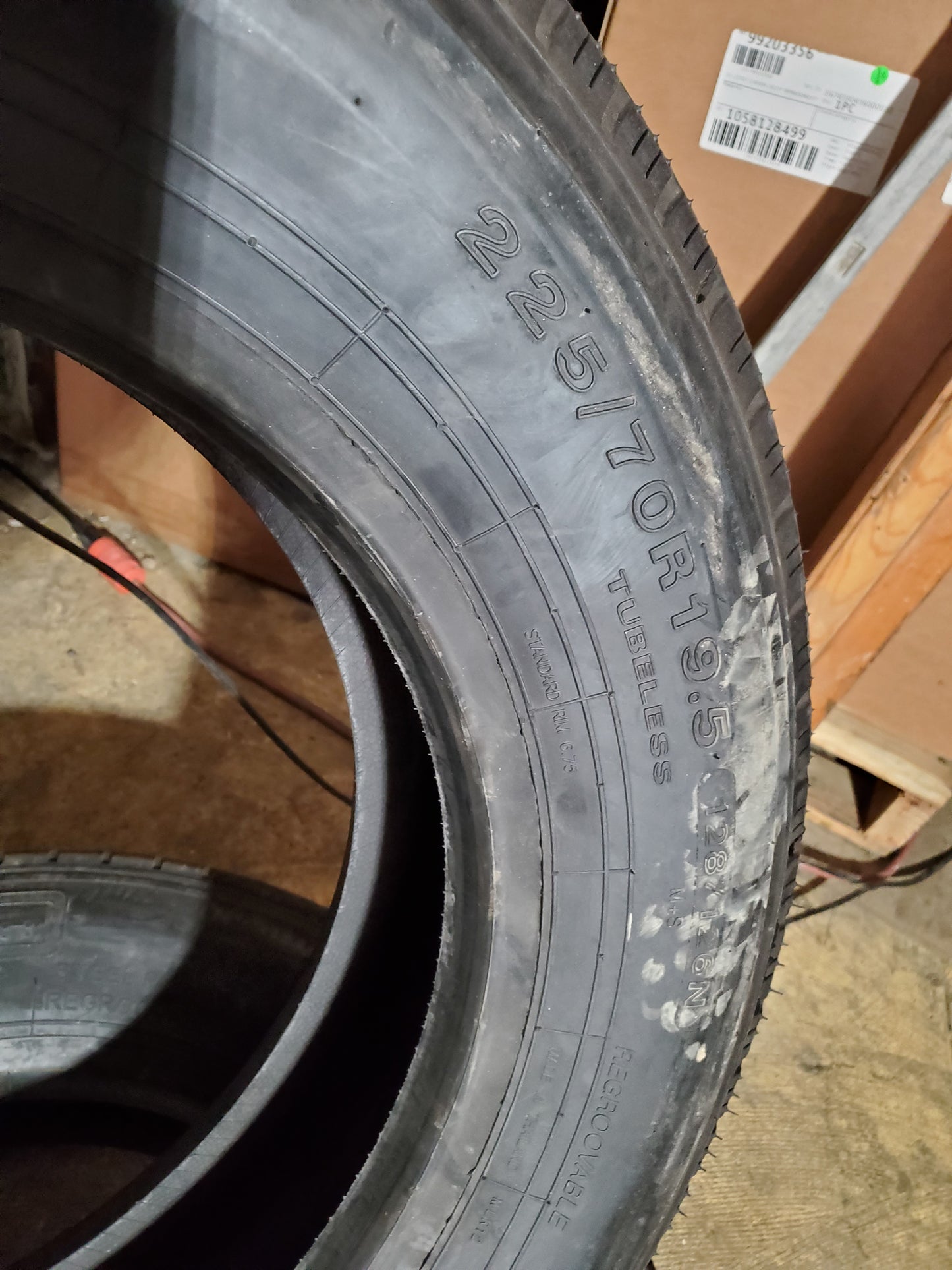 WESTLAKE CR960A BSW LT 225 70 19.5 128/126M 12PLY TRAILER TIRE 1347150