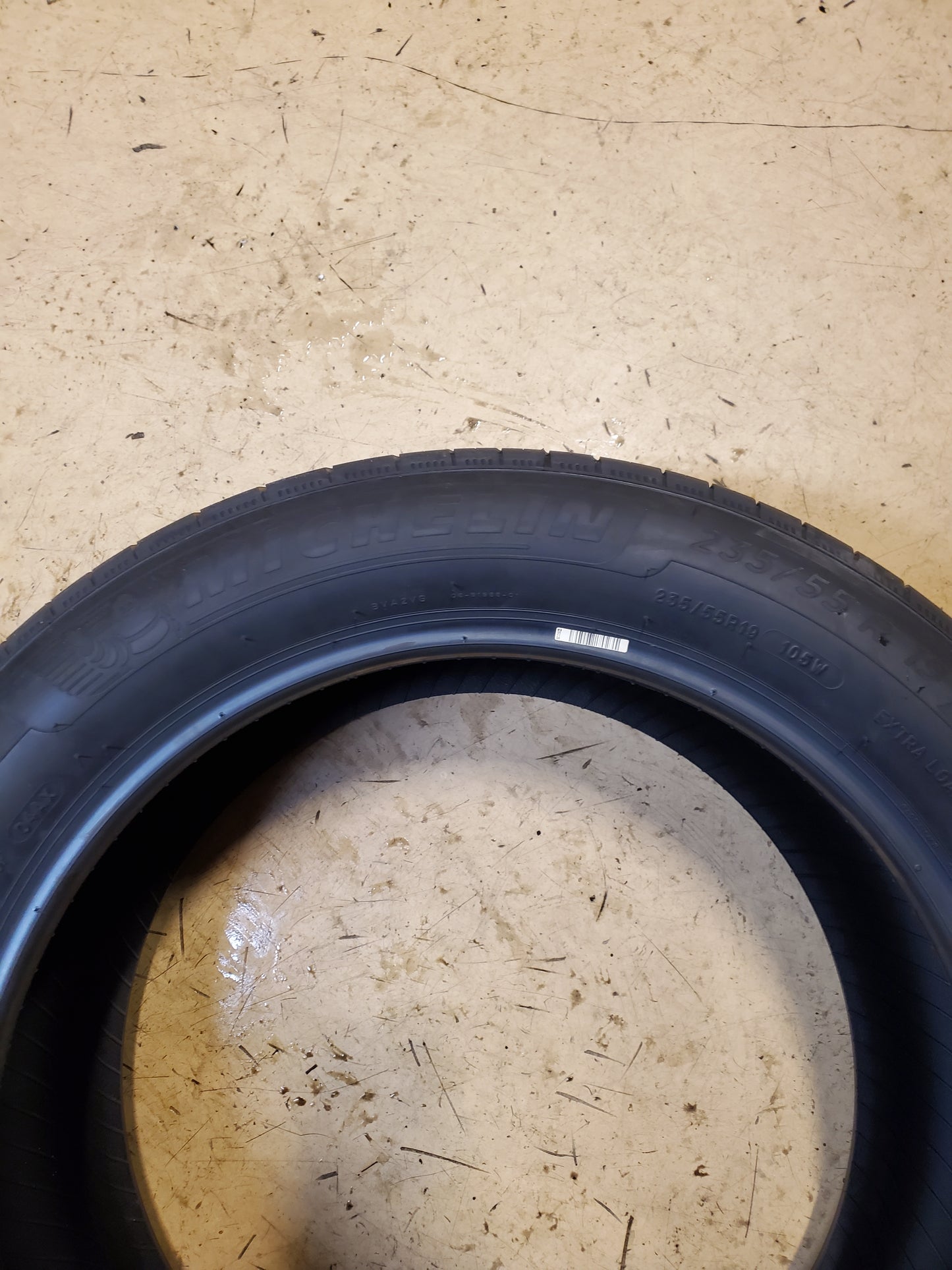 MICHELIN PRIMACY TOUR A/S (GOE) BSW P 235 55 19 105W XL ALL SEASON TIRE 37369
