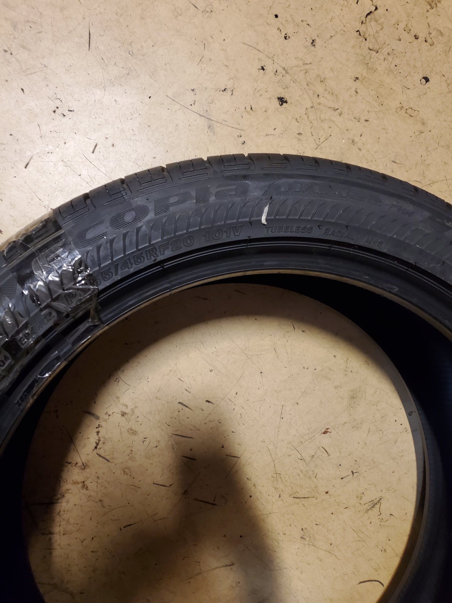 4 BRIDGESTONE ECOPIA H/L 422 PLUS RFT BSW P 255 45 20 101V ALL SEASON TIRE 008815