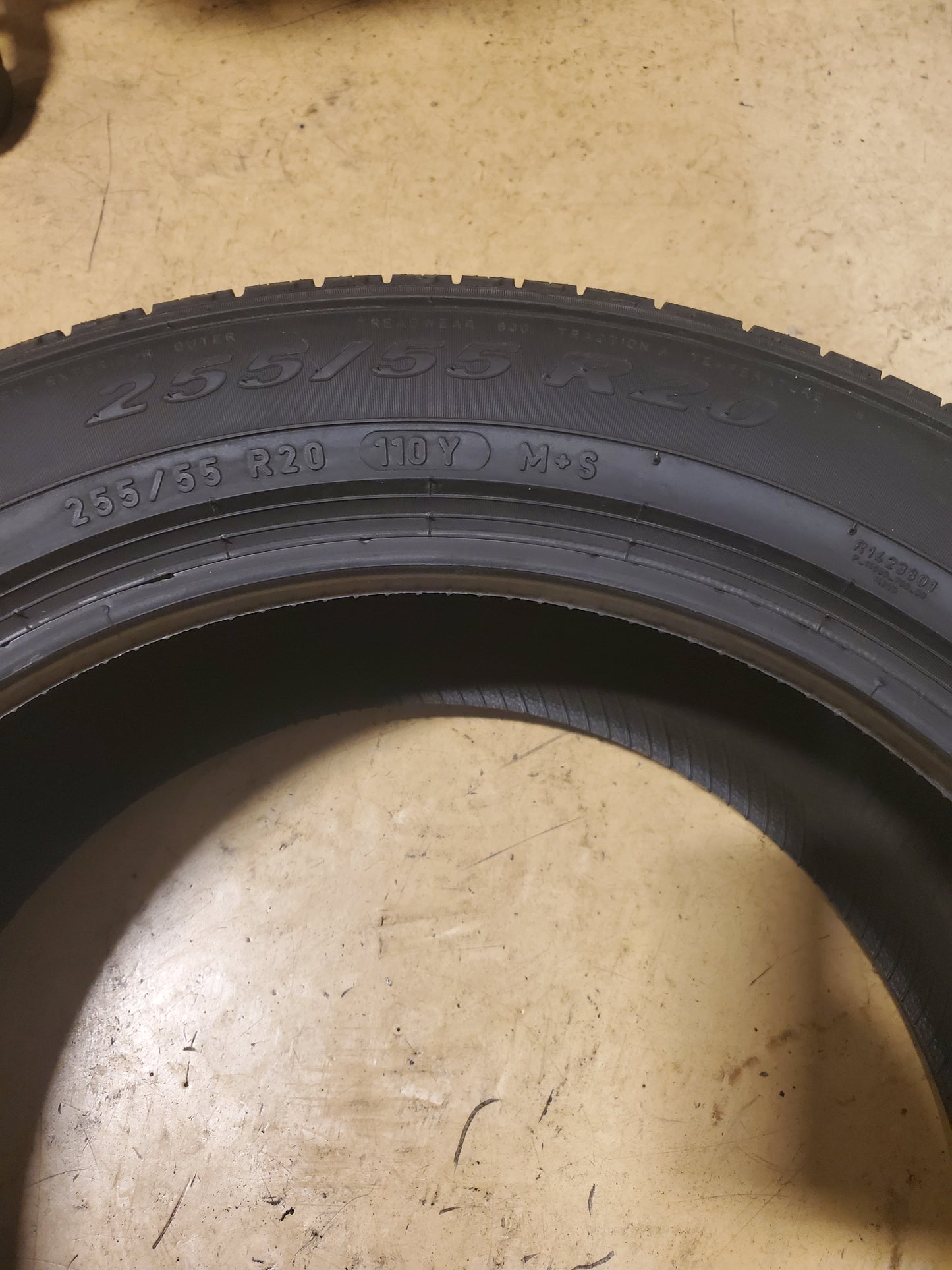 NOS PIRELLI SCORPION VERDE A/S BSW P 255 55 20 110Y ALL SEASON TIRE 2166700