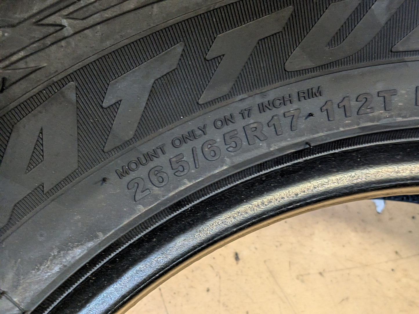 (KSL ONLY ) 4 ATTURO TRAIL BLADE A/T BSW P 265 65 17 112T SL ALL TERRAIN TIRES TBATI0048340