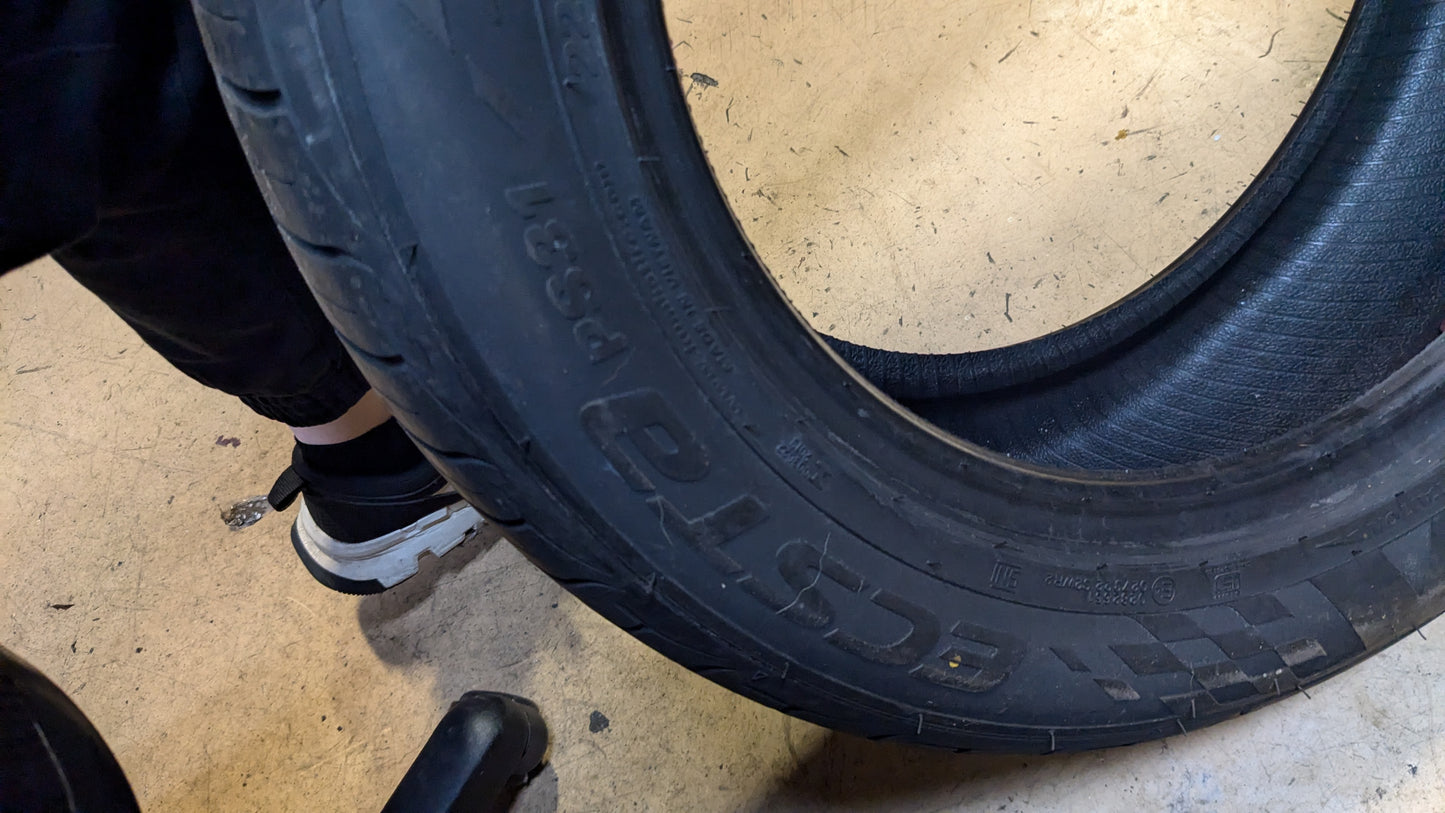 KUMHO ECSTA PS31 BSW P 225 55 17 101W XL UHP TIRE 2267953