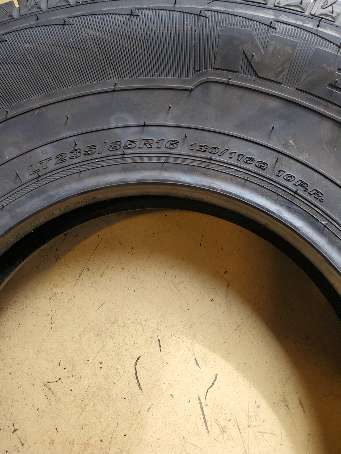 NEXEN ROADIAN HTX RH5 BSW LT 235 85 16 120/116Q 10PLY HIGHWAY TIRE 11859NXK