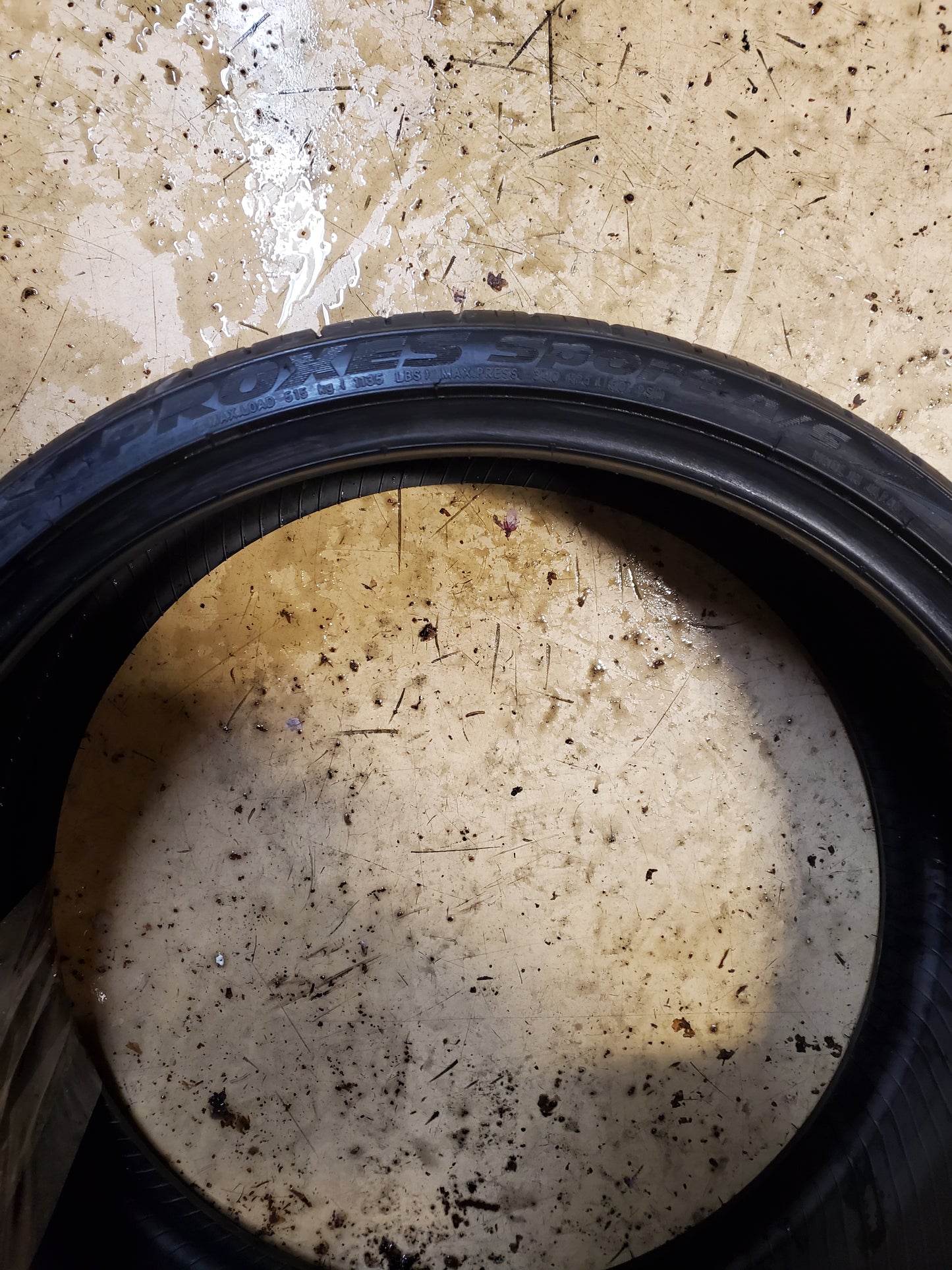TOYO PROXES SPORT A/S BSW P 225 30 20 85W XL ALL SEASON TIRE 214940