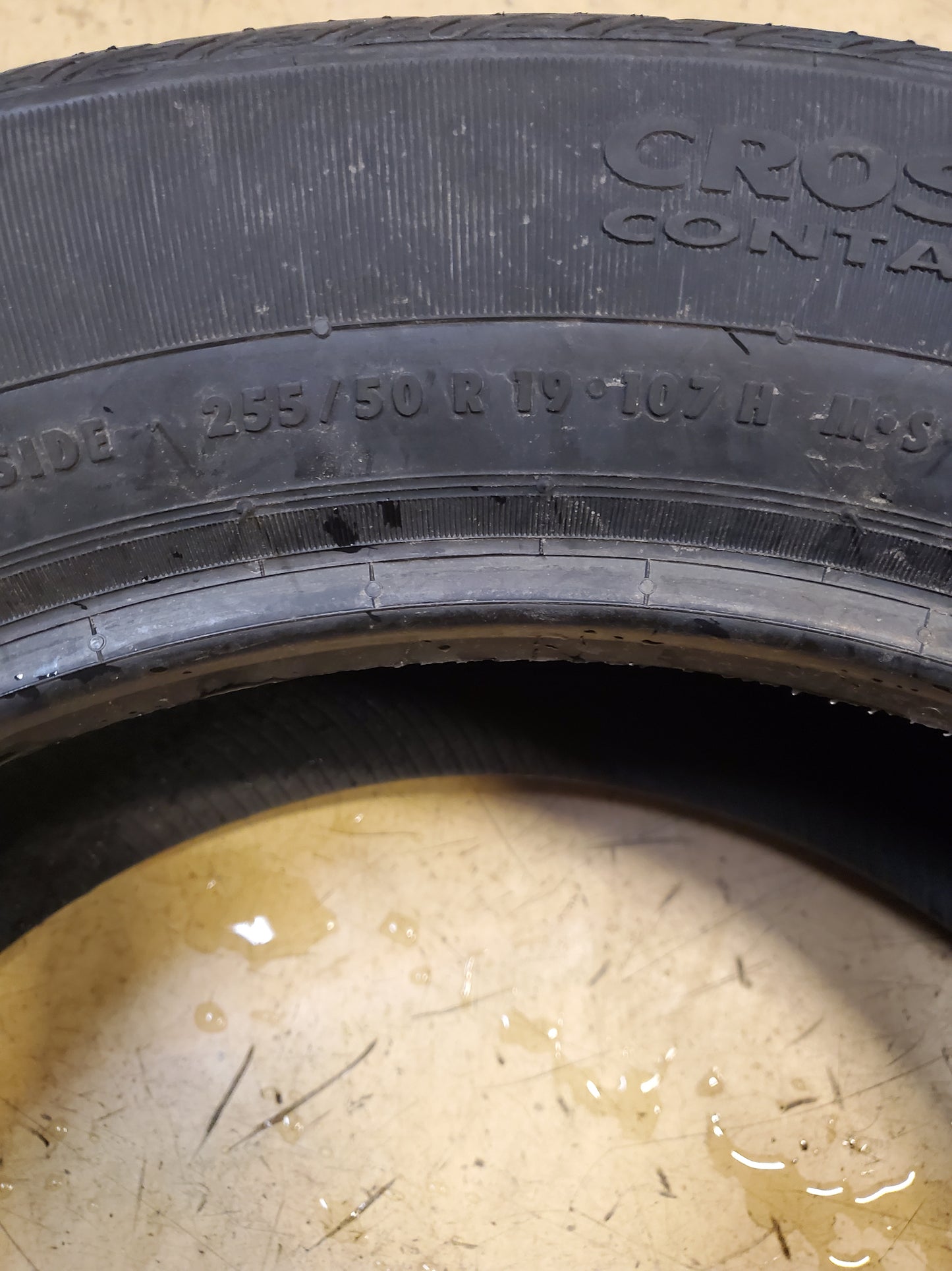 2 CONTINENTAL CROSSCONTACT LX SPORT MO BSW P 255 50 19 107H XL TIRE 0354916