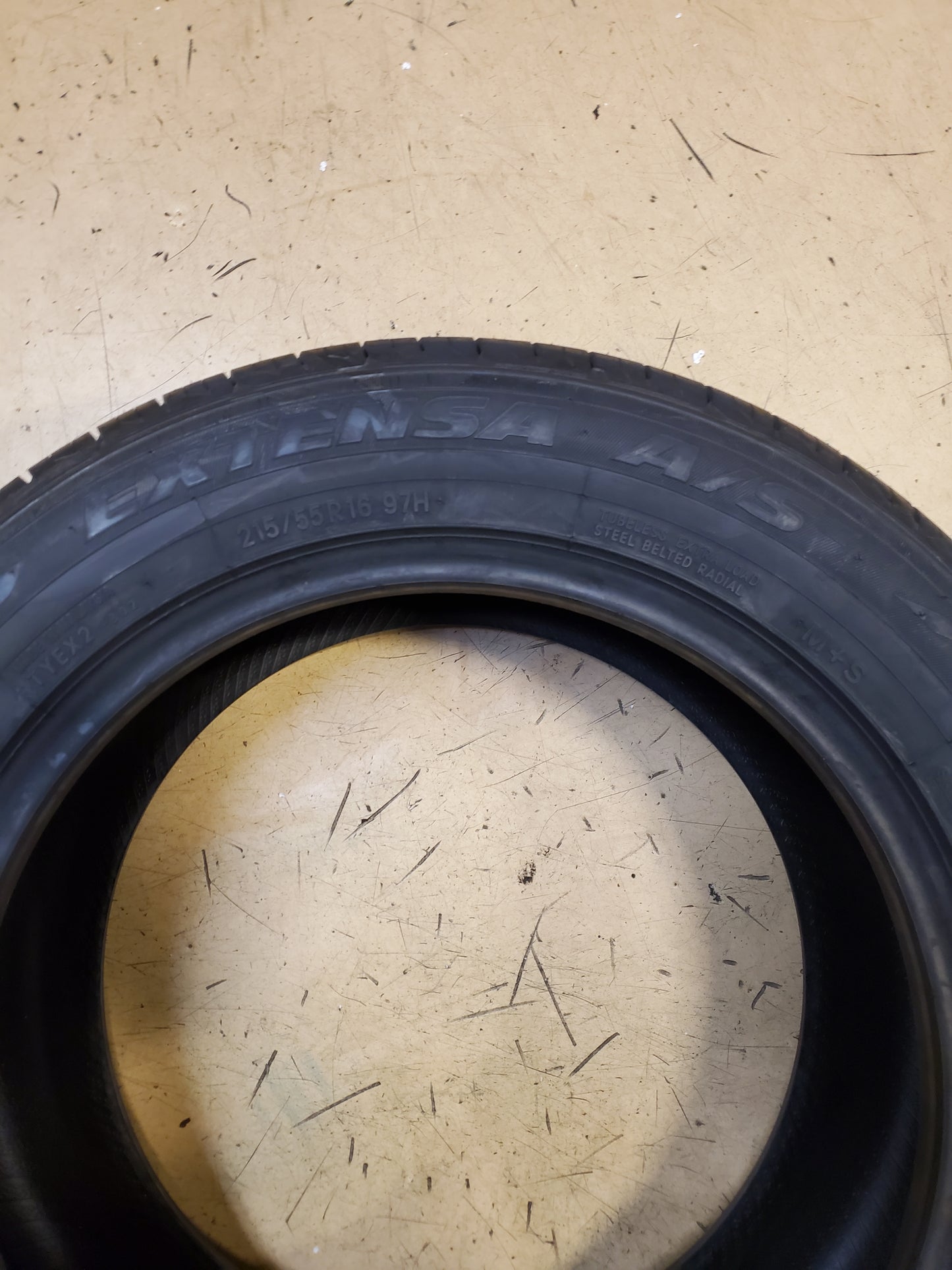 TOYO EXTENSA A/S II BSW P 215 55 16 97H XL ALL SEASON TIRE 147950