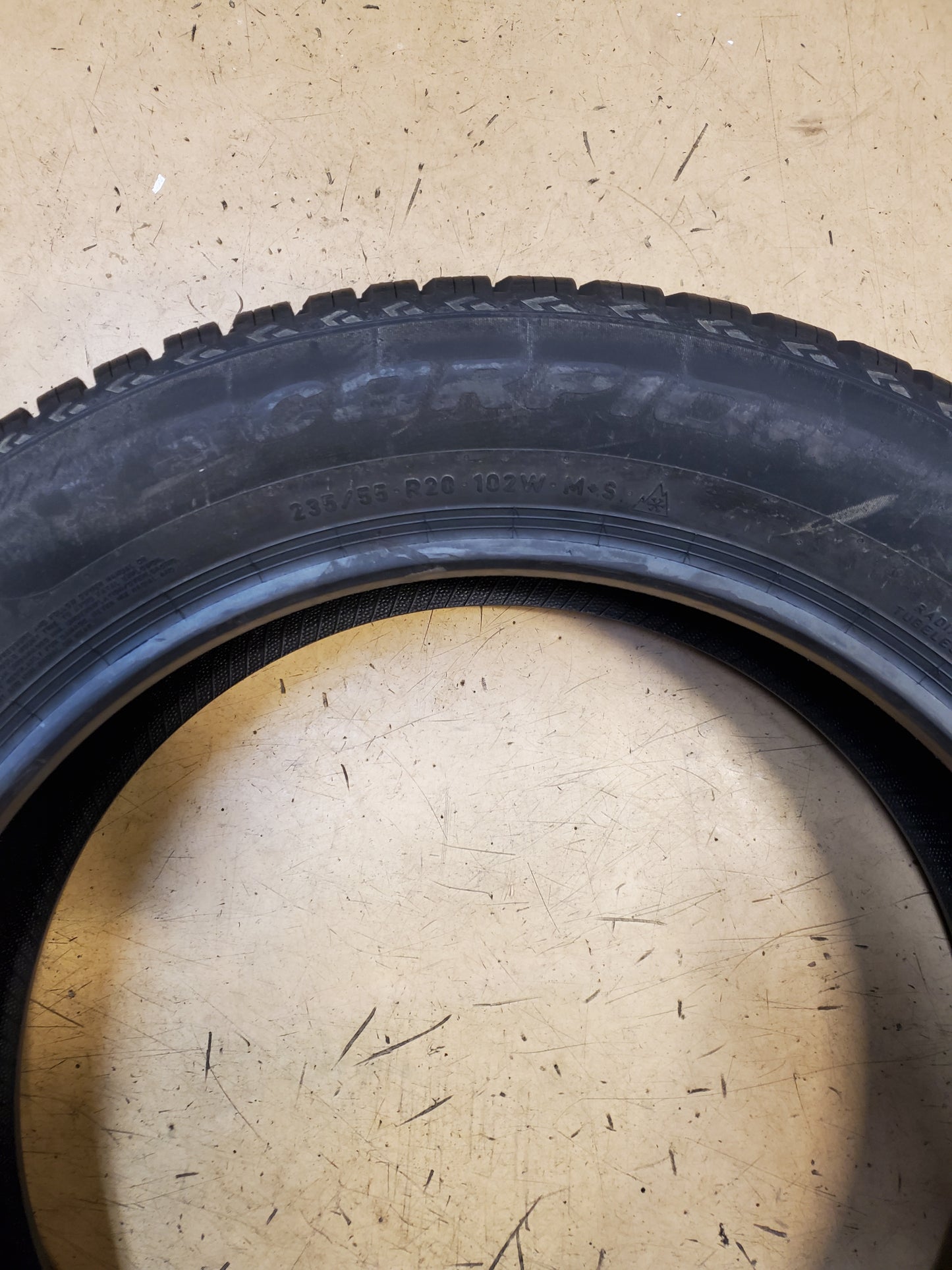 PIRELLI SCORPION WEATHERACTIVE BSW P 235 55 20 102W ALL WEATHER TIRE 4165800