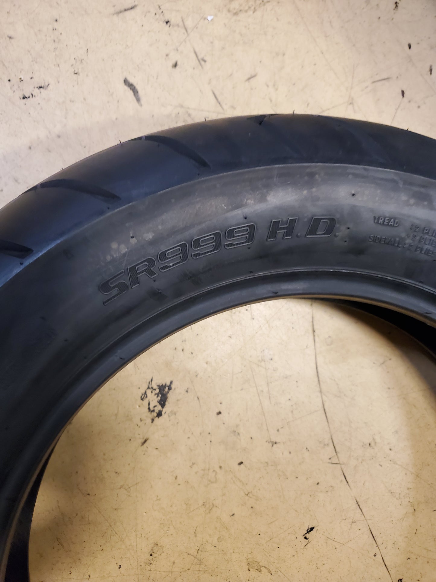 SHINKO SR999HD LONG HAUL BSW MU85 16 77H REAR MOTORCYCLE TIRE 874901