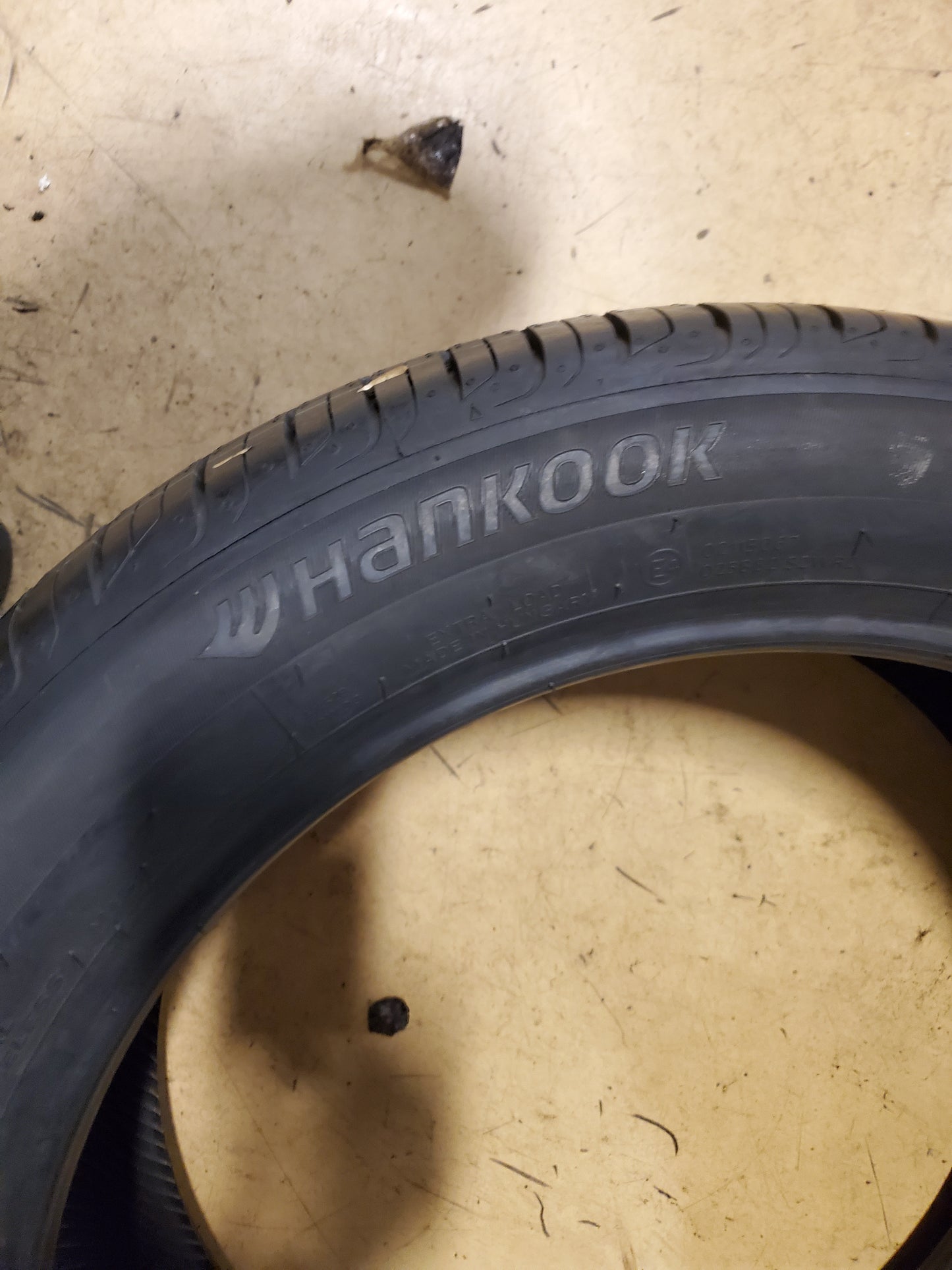 NOS HANKOOK VENTUS S1 NOBLE2 MOE BSW P 255 45 19 104H XL UHP TIRE 1022328