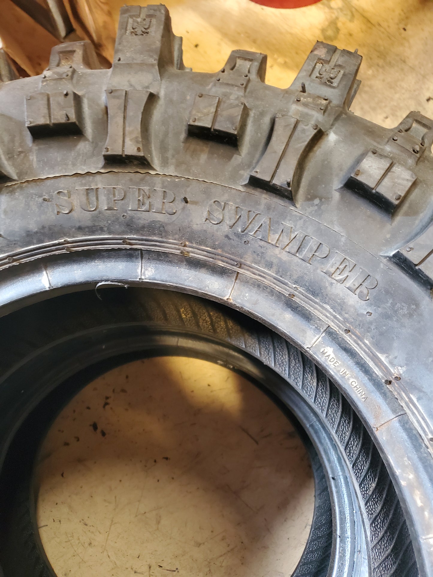 SUPER SWAMPER BOGGER UTV BSW AT 30 10 15 8PLY ATV/UTV TIRE BAU942