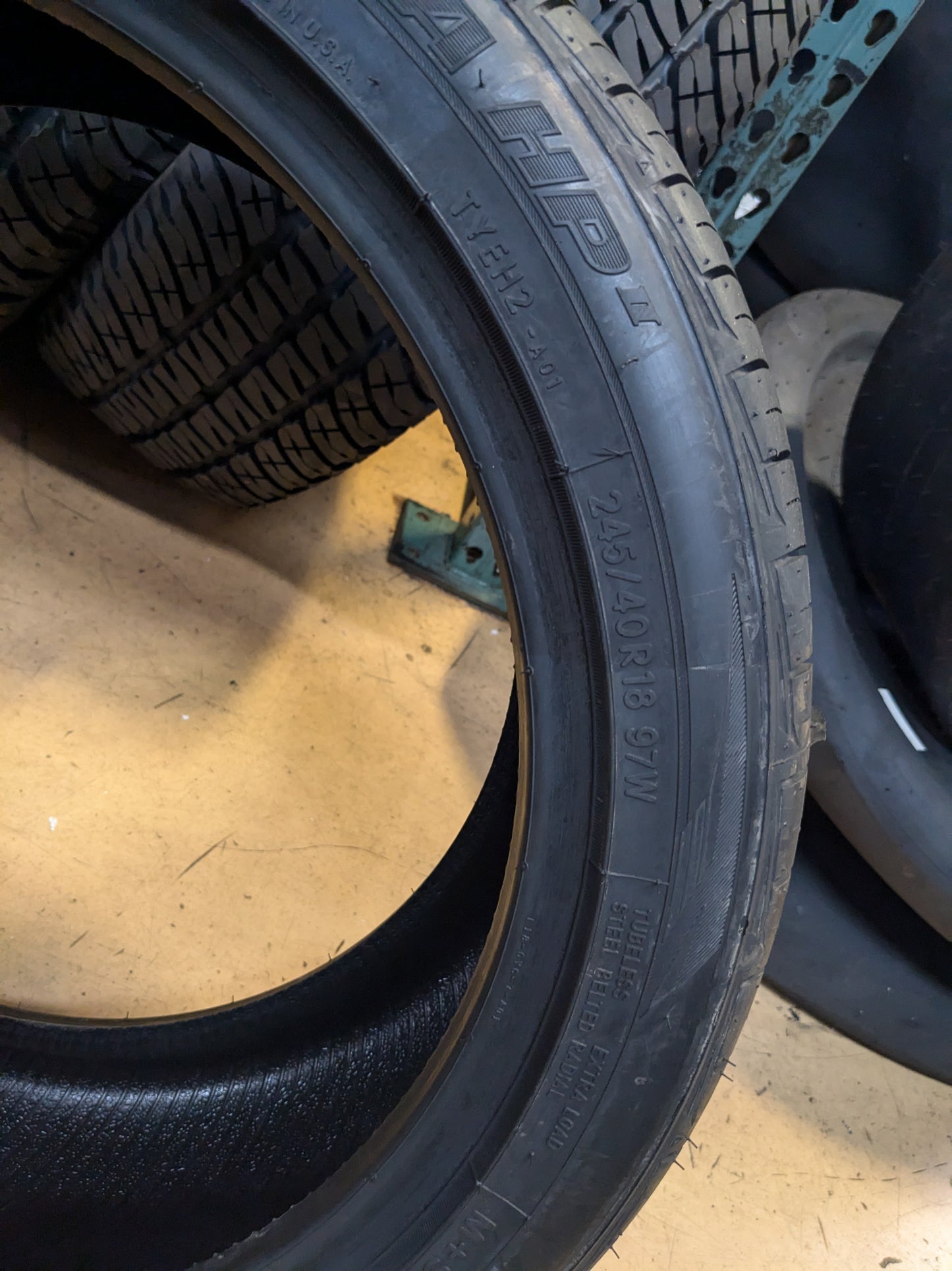 TOYO EXTENSA HP II BSW P 245 40 18 97W XL ALL SEASON TIRE 196260