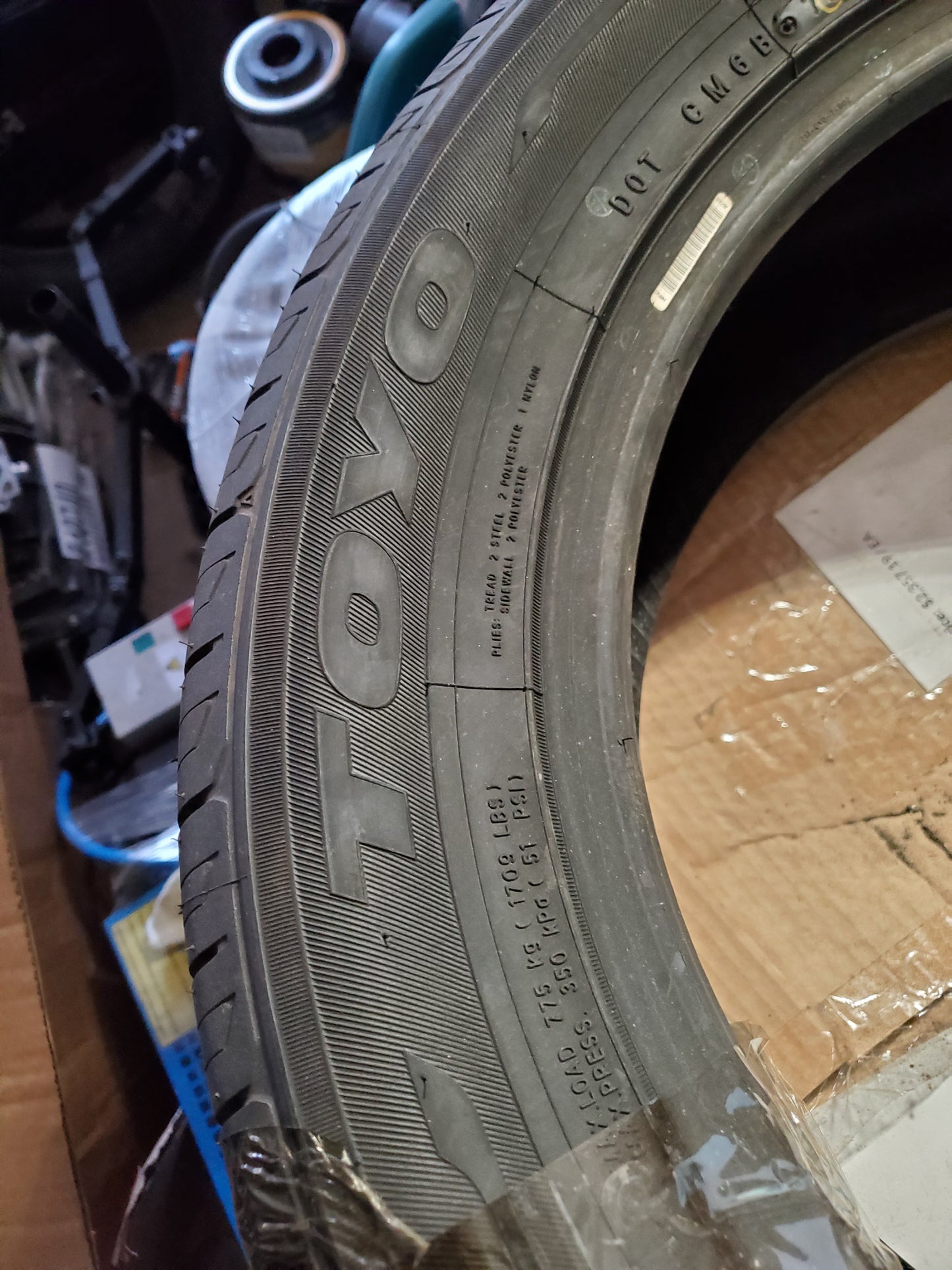 TOYO EXTENSA A/S II BSW P 235 55 17 99H ALL SEASON TIRE 147900