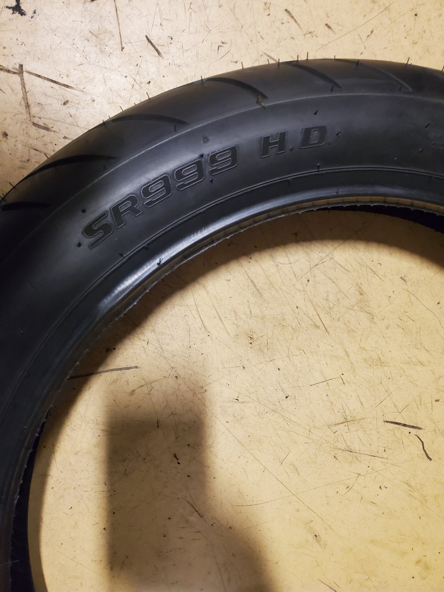 SHINKO LONG HAUL SR999 HD BSW 110 90 19 62H FRONT MOTORCYCLE TIRE 874917