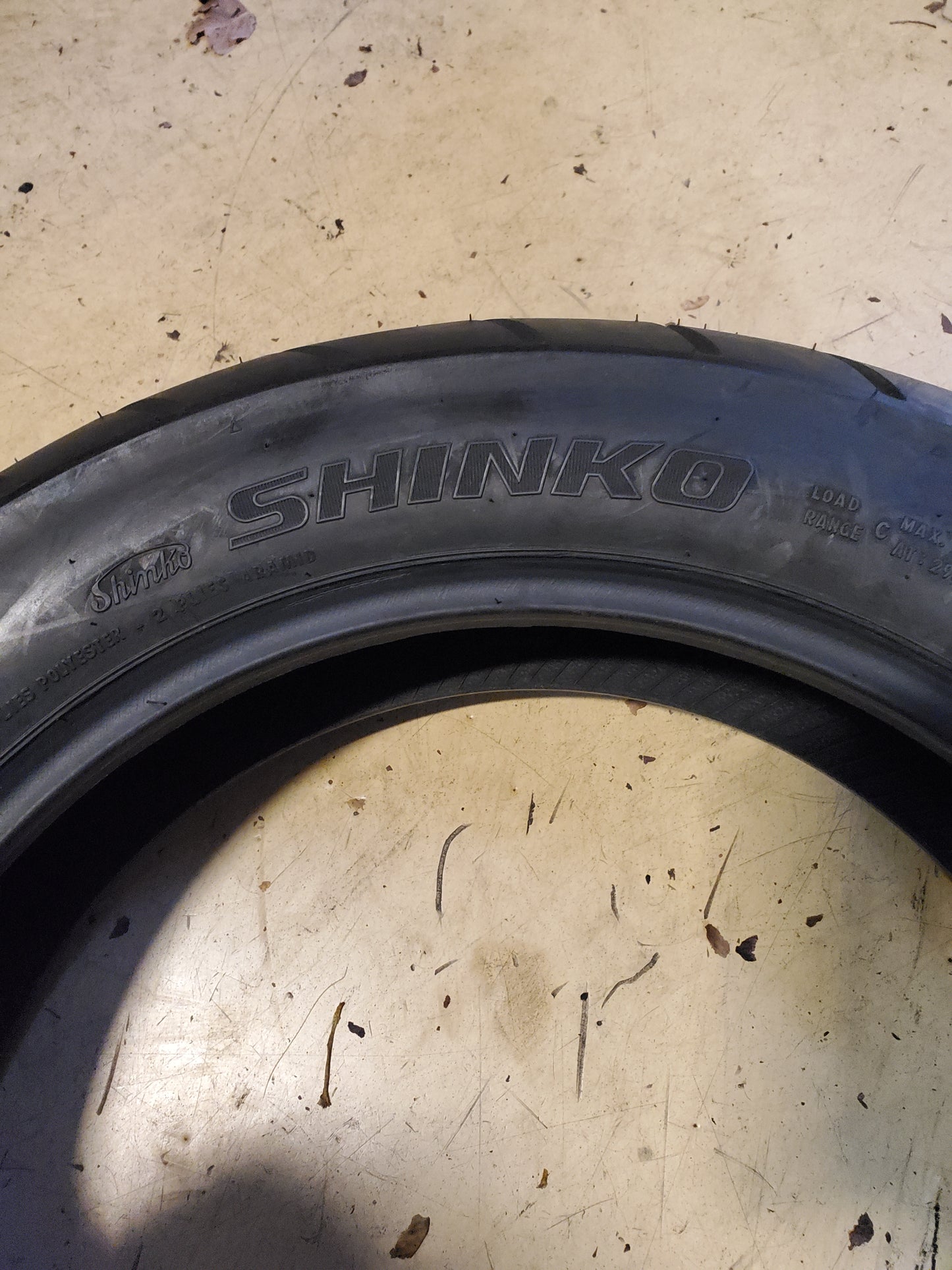 SHINKO LONG HAUL SR999 HD BSW 150 80 16 77H REAR MOTORCYCLE TIRE 874906