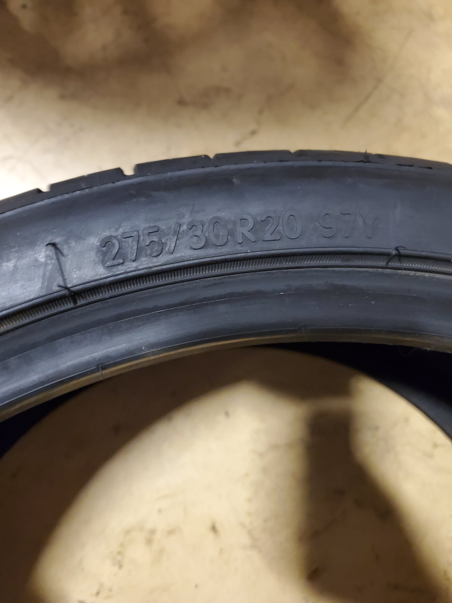 TOYO PROXES SPORT A/S BSW P 275 30 20 97Y UHP TIRE 214810