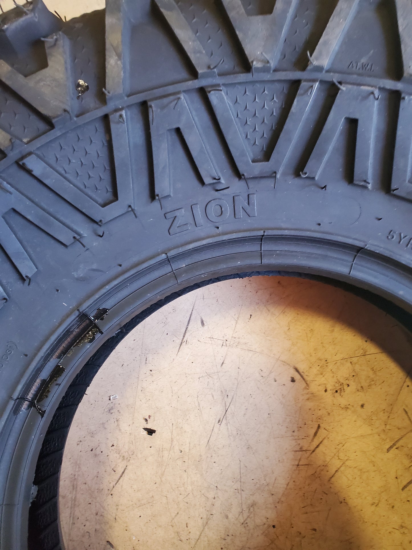 ZION FREE COUNTRY BSW 27 9 12 71J 8PLY ATV/UTV TIRE 27X912