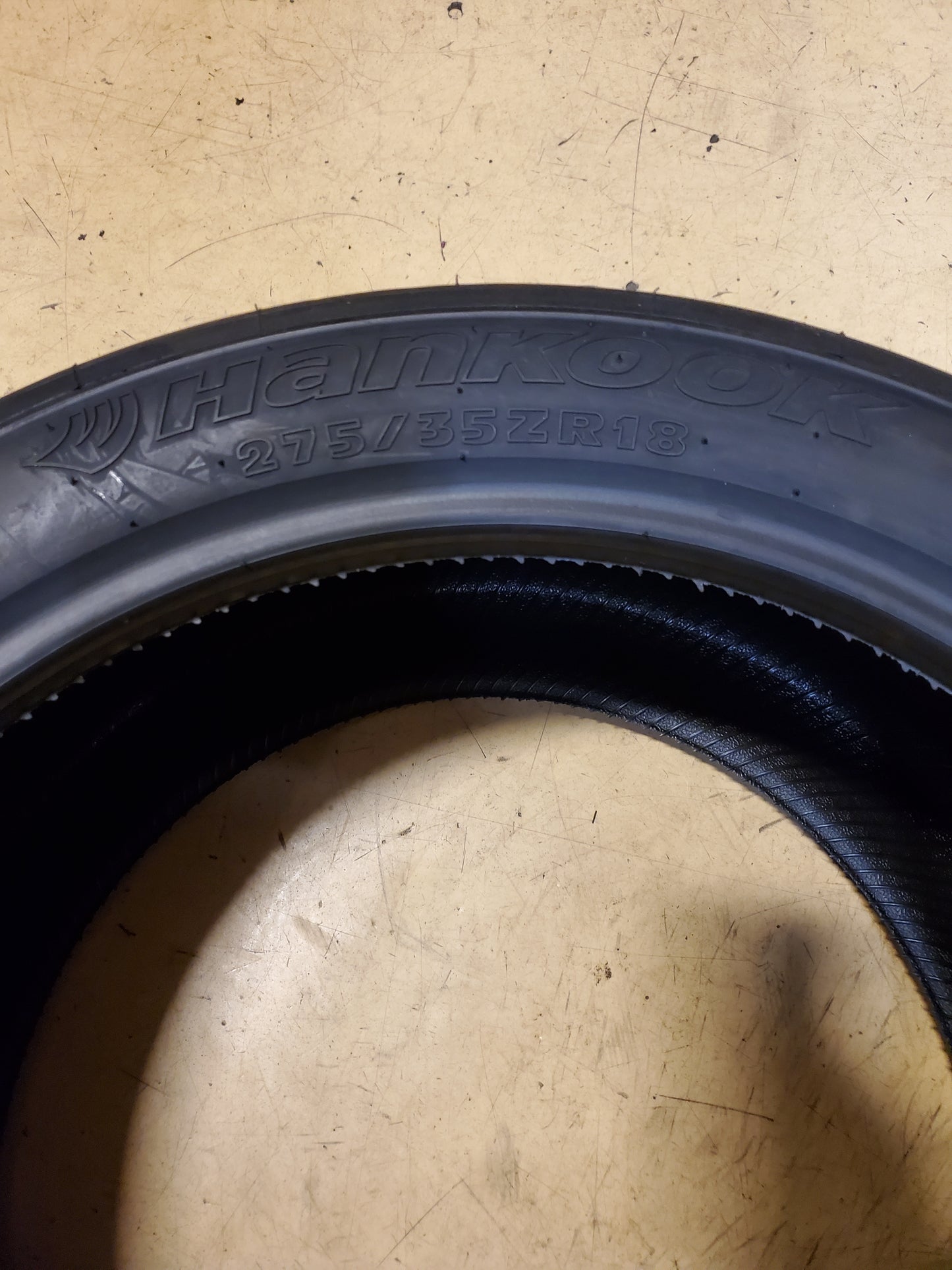 HANKOOK VENTUS Z214 BSW P 275 35 18 COMPETITION TIRE 1033774