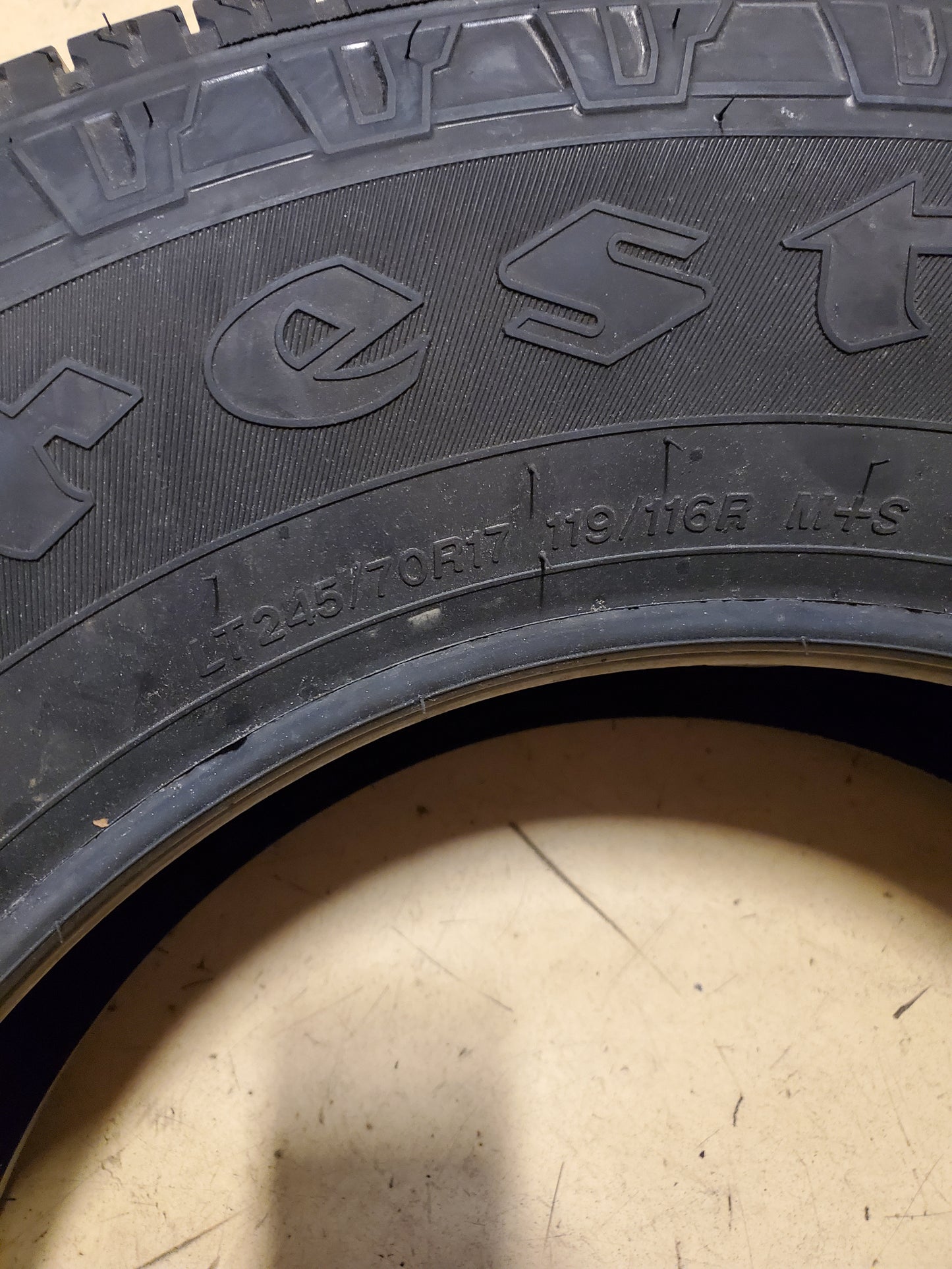 FIRESTONE TRANSFORCE HT2 BSW LT 245 70 17 119/116R 10PLY ALL SEASON TIRE 002767