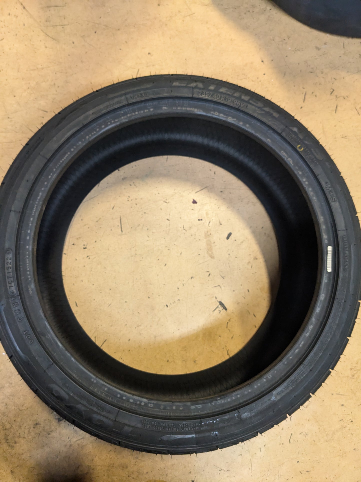 TOYO EXTENSA A/S II BSW P 235 40 19 96V XL ALL SEASON TIRE 14310