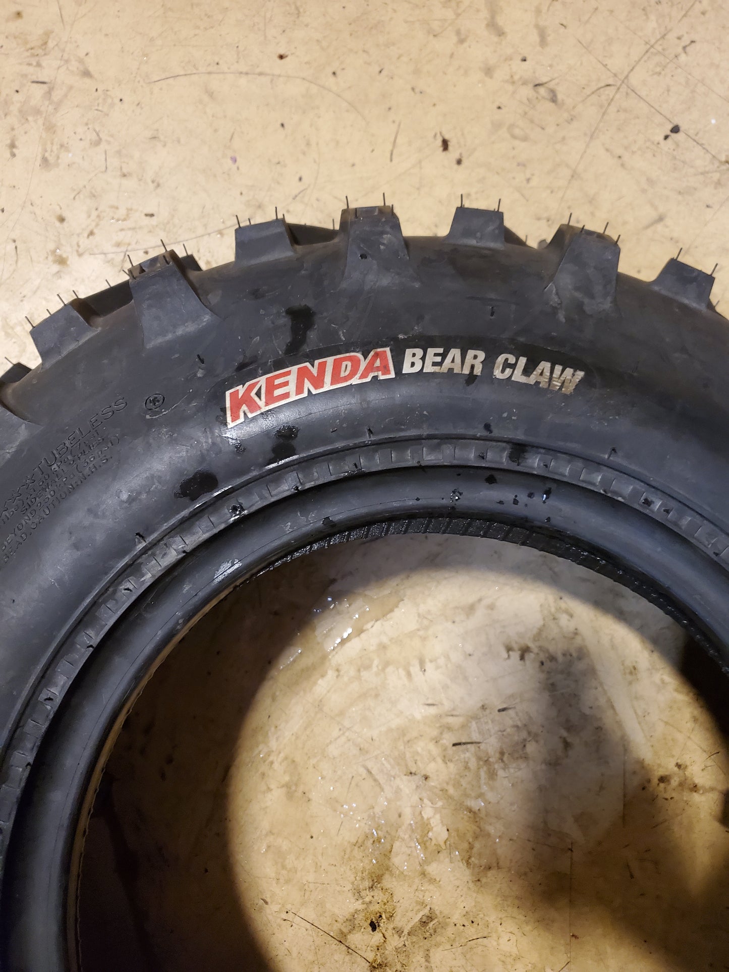 KENDA BEAR CLAW K299 BSW AT 26 11 12 6PLY REAR ATV/UTV TIRE 082991261C1