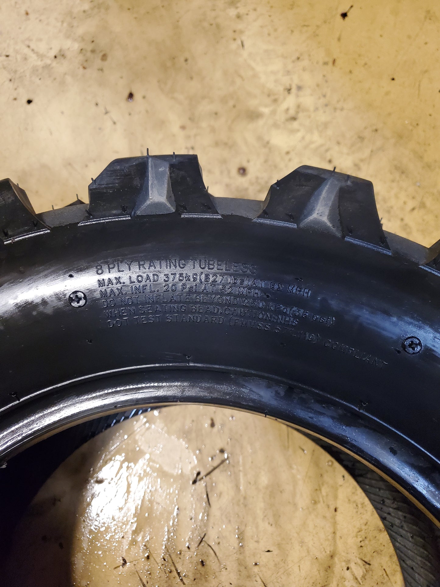 NOS KENDA MASTODON AT BSW 26 11.00 14 8PLY ATV/UTV TIRE 832031404D1