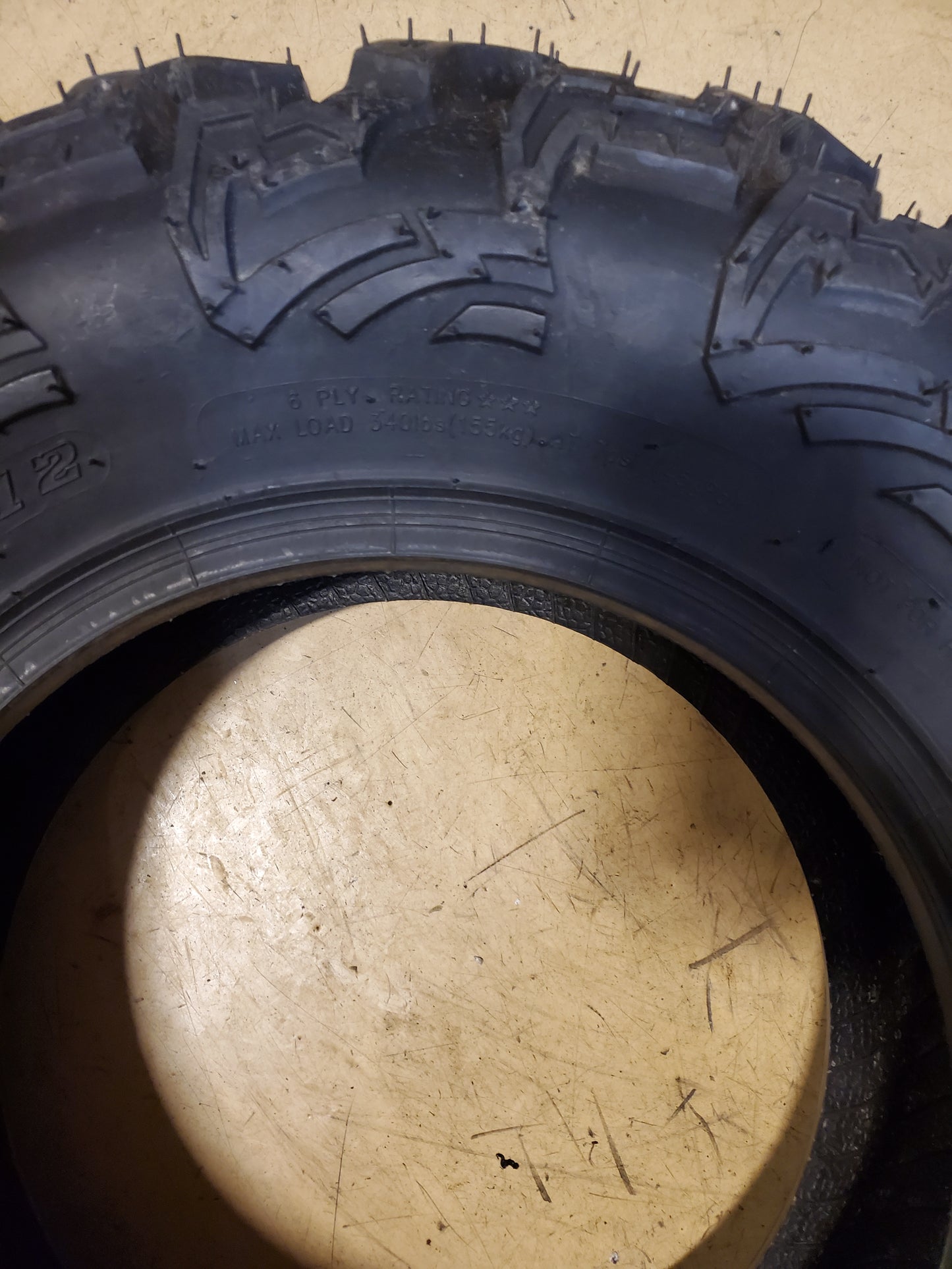 QUADBOSS QBT447 BSW AT 25 8 12 6PLY ATV/UTV TIRE 608988