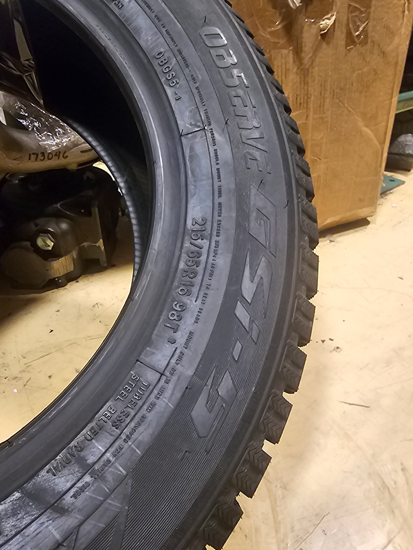 2 NEW OLD STOCK TOYO OBSERVE GSI-5 P 215 65 16 98T SL WINTER TIRES 130040