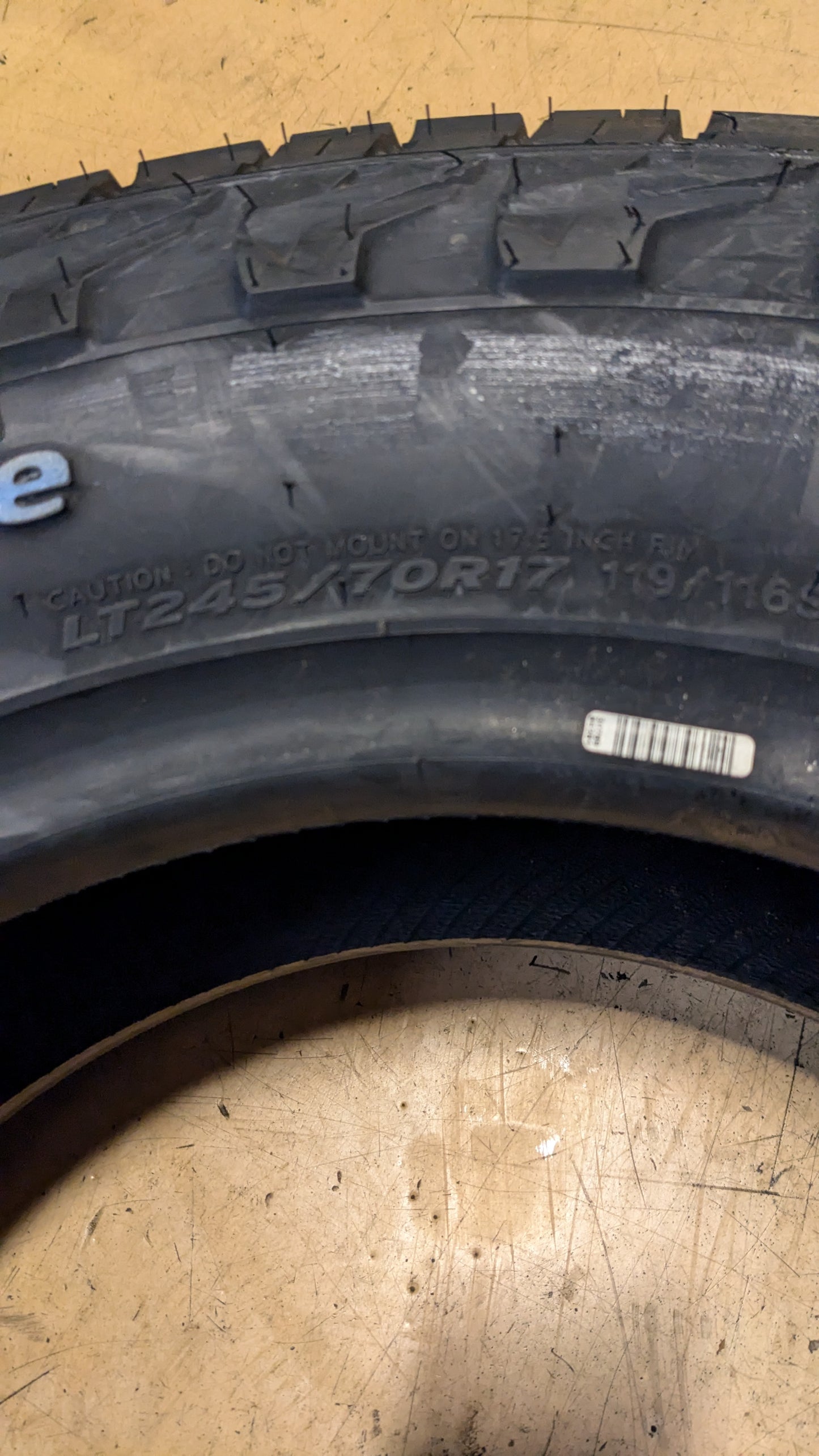 HANKOOK DYNAPRO AT2 XTREME WL RWL LT 245 70 17 119/116S 10PLY 2021633