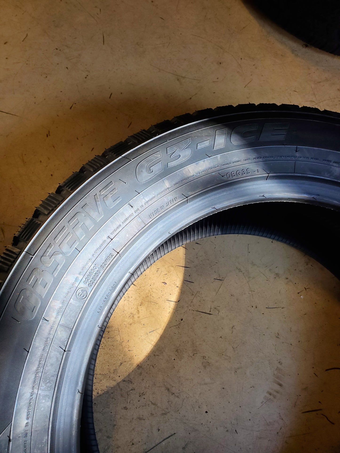 TOYO OBSERVE G3-ICE BSW P 275 55 20 117T XL WINTER TIRE 110170