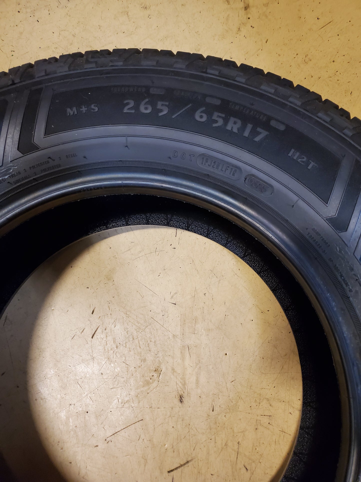 GOODYEAR WRANGLER WORKHORSE HT P 265 65 17 112T ALL SEASON TIRE 116079652