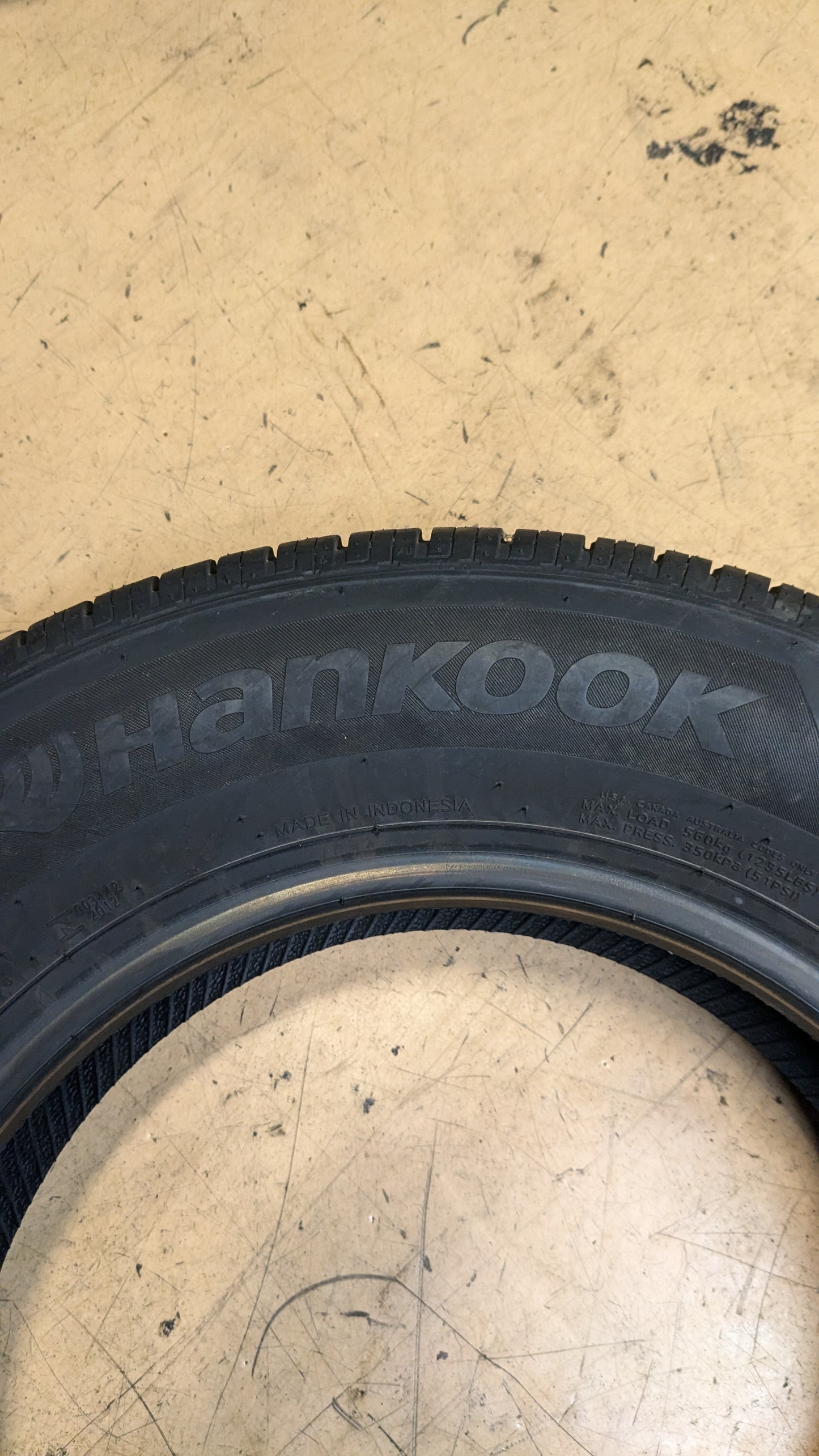 HANKOOK KINERGY ST BSW P 185 70 14 88T ALL SEASON TIRE 1021906