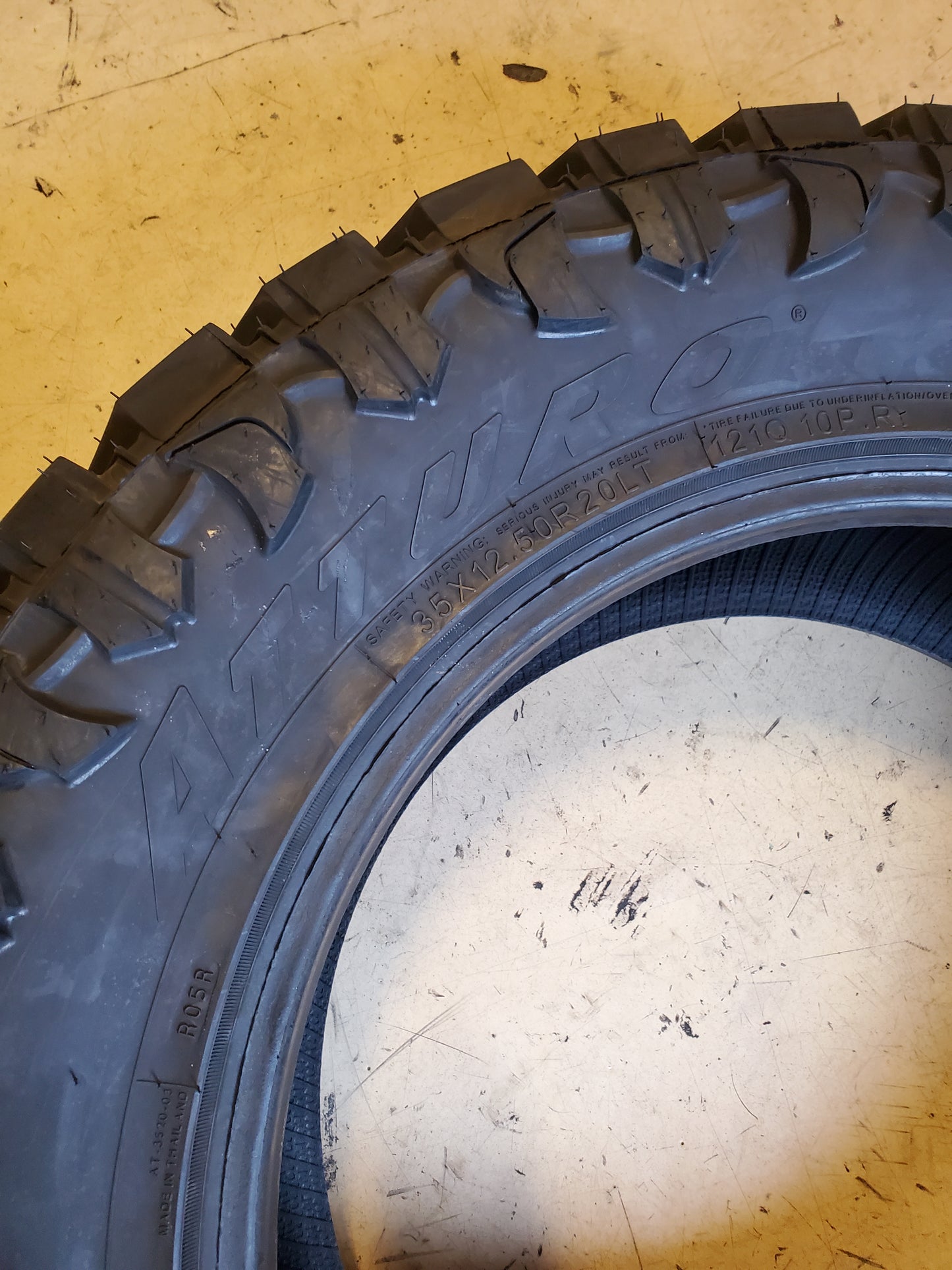 (KSL ONLY) 4 ATTURO TRAIL BLADE M/T BSW LT 35 12.5 20 121Q 10PLY MUD TIRE TBMTI0039599