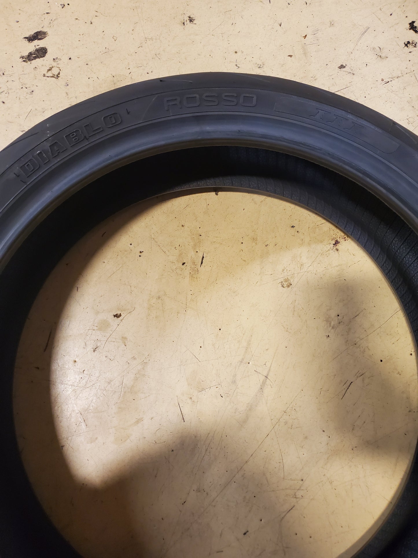 PIRELLI DIABLO ROSSO III BSW 150 60 17 66W REAR MOTORCYCLE TIRE 1638650005