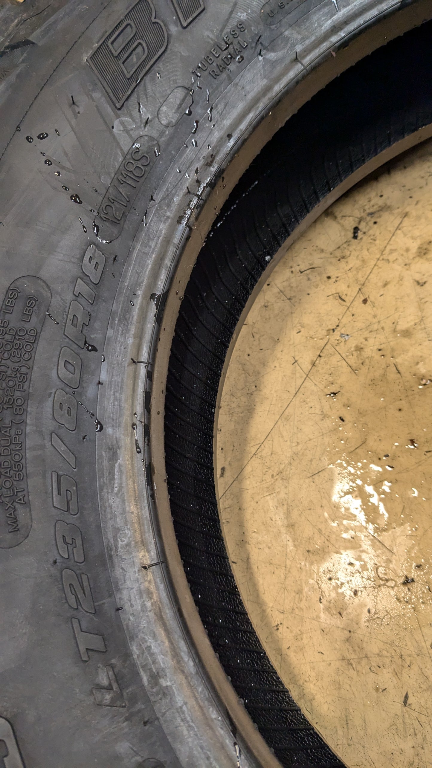 2 BFGOODRICH ALL TERRAIN T/A KO3 BSW LT 235 80 18 121/118S 10PLY ALL TERRAIN TIRE 51064