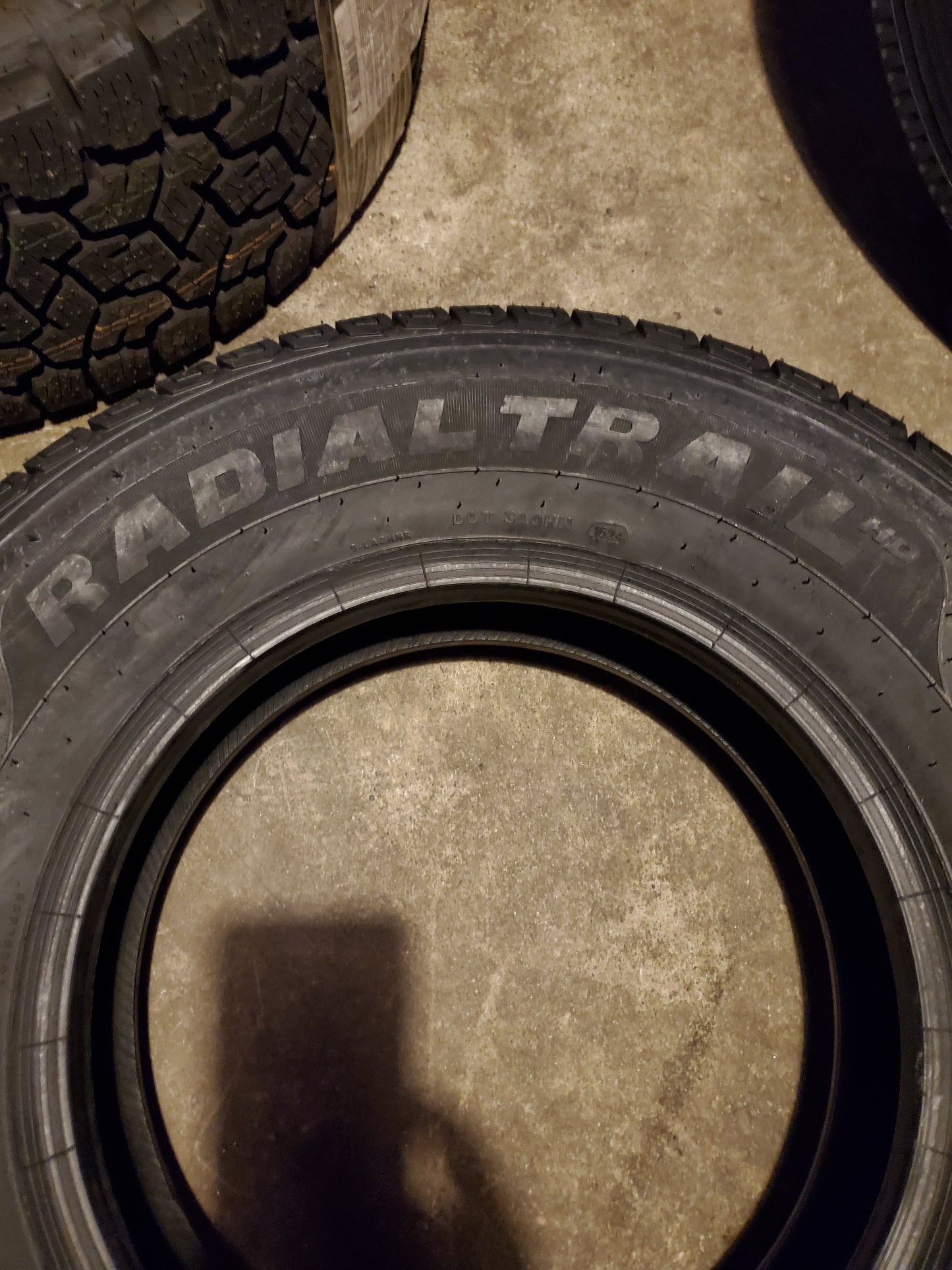 (KSL ONLY) 4 CARLSTAR RADIAL TRAIL HD BSW ST 225 75 15 113M 8PLY TRAILER TIRE 6H04611