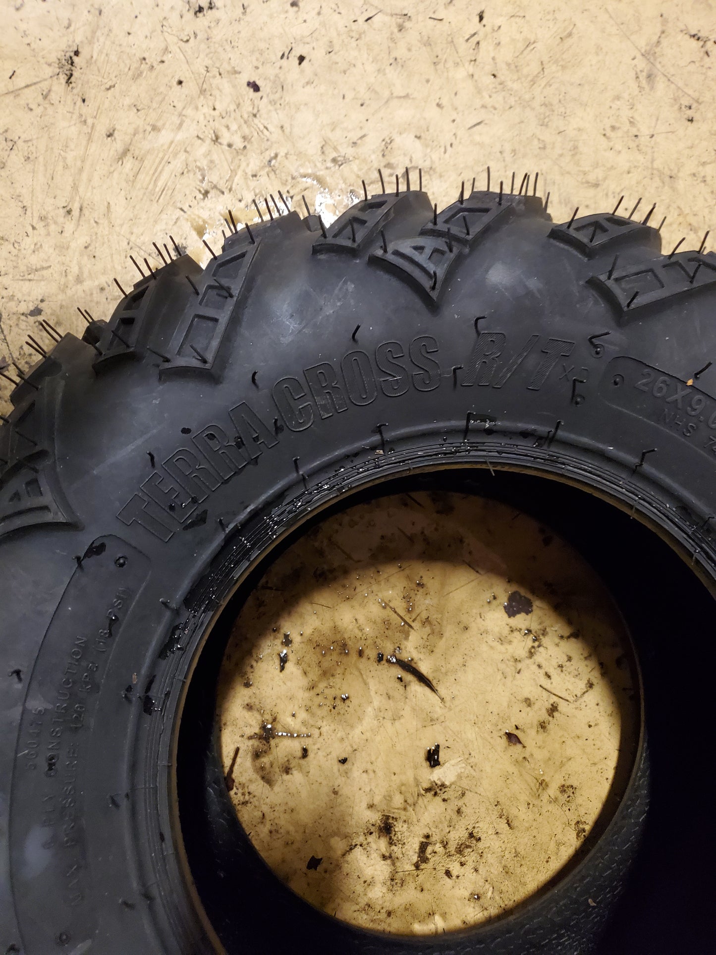 ITP TERRA CROSS R/T BSW 26 9 12 74F RUGGED TIRE ITP49130