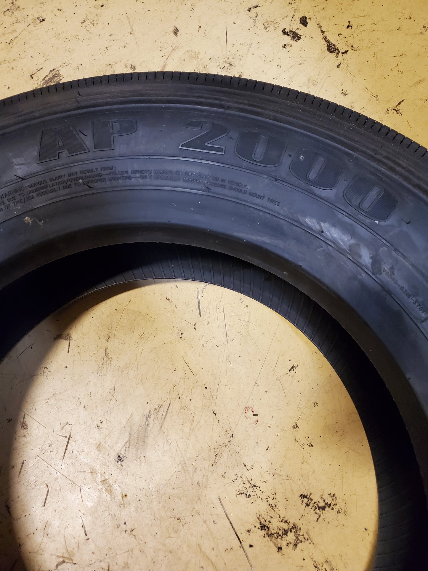 AMERICUS AP2000 BSW 245 70 19.5 135/133L 16PLY COMMERCIAL TIRE AMD9007