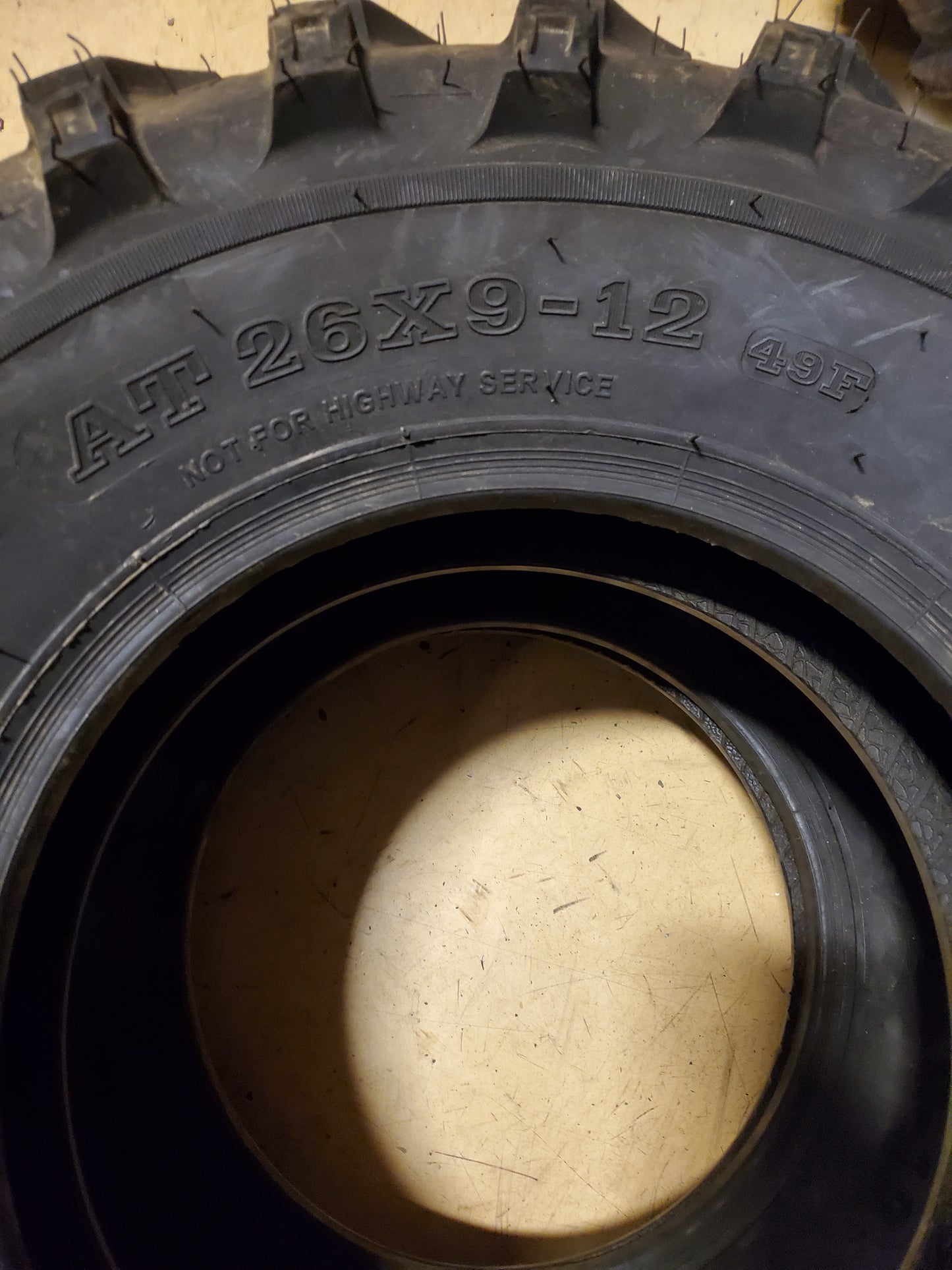 ROADGUIDER MARS BSW AT 26 9 12 49F 6PLY ATV/UTV TIRE K826920