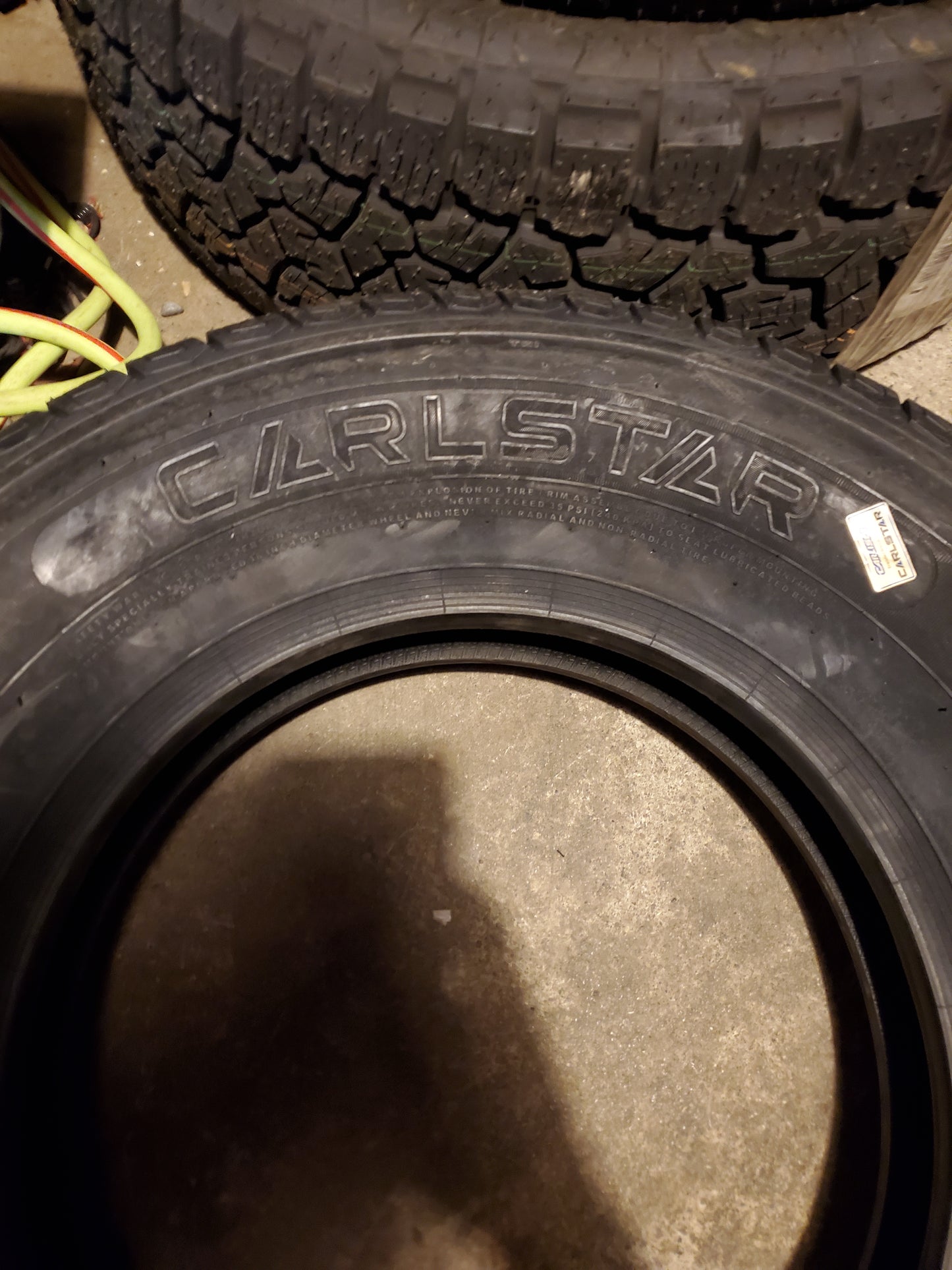 (KSL ONLY) 4 CARLSTAR RADIAL TRAIL HD BSW ST 235 80 16 124L 10PLY TRAILER TIRE 6H04631