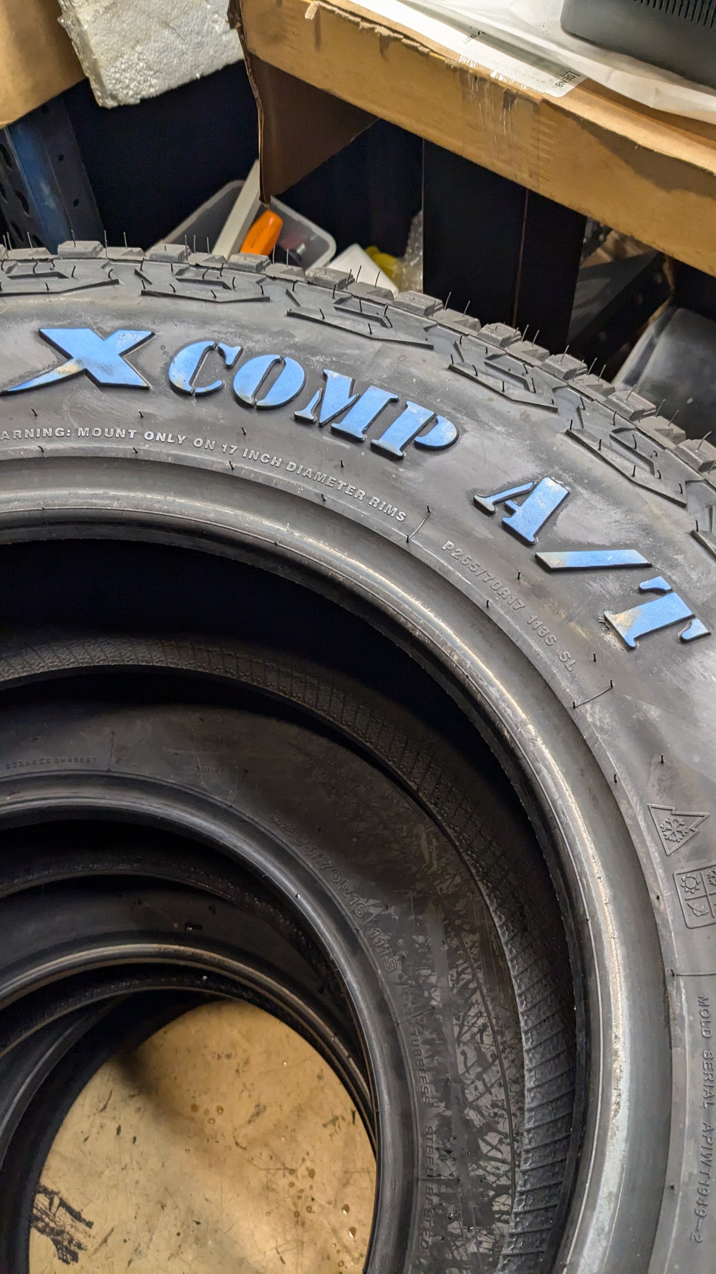 GLADIATOR X COMP A/T BSW P 265 70 17 113S ALL TERRAIN TIRE 1932367765