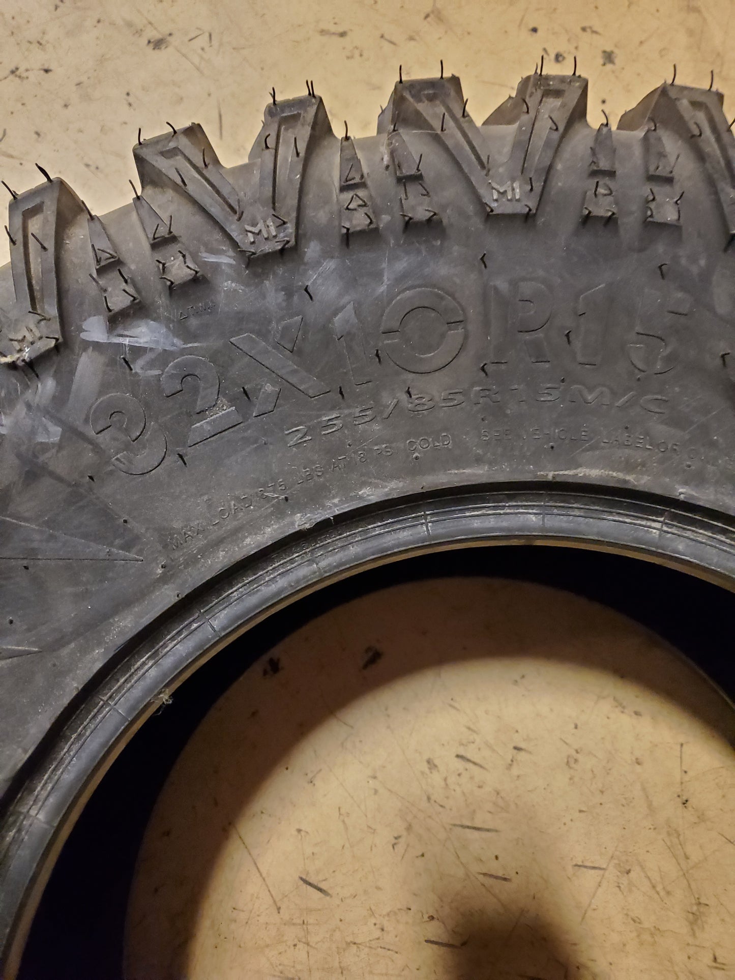 AMS M1 EVIL BSW 32 10 15 76J 8PLY ATV/UTV TIRE 1522661