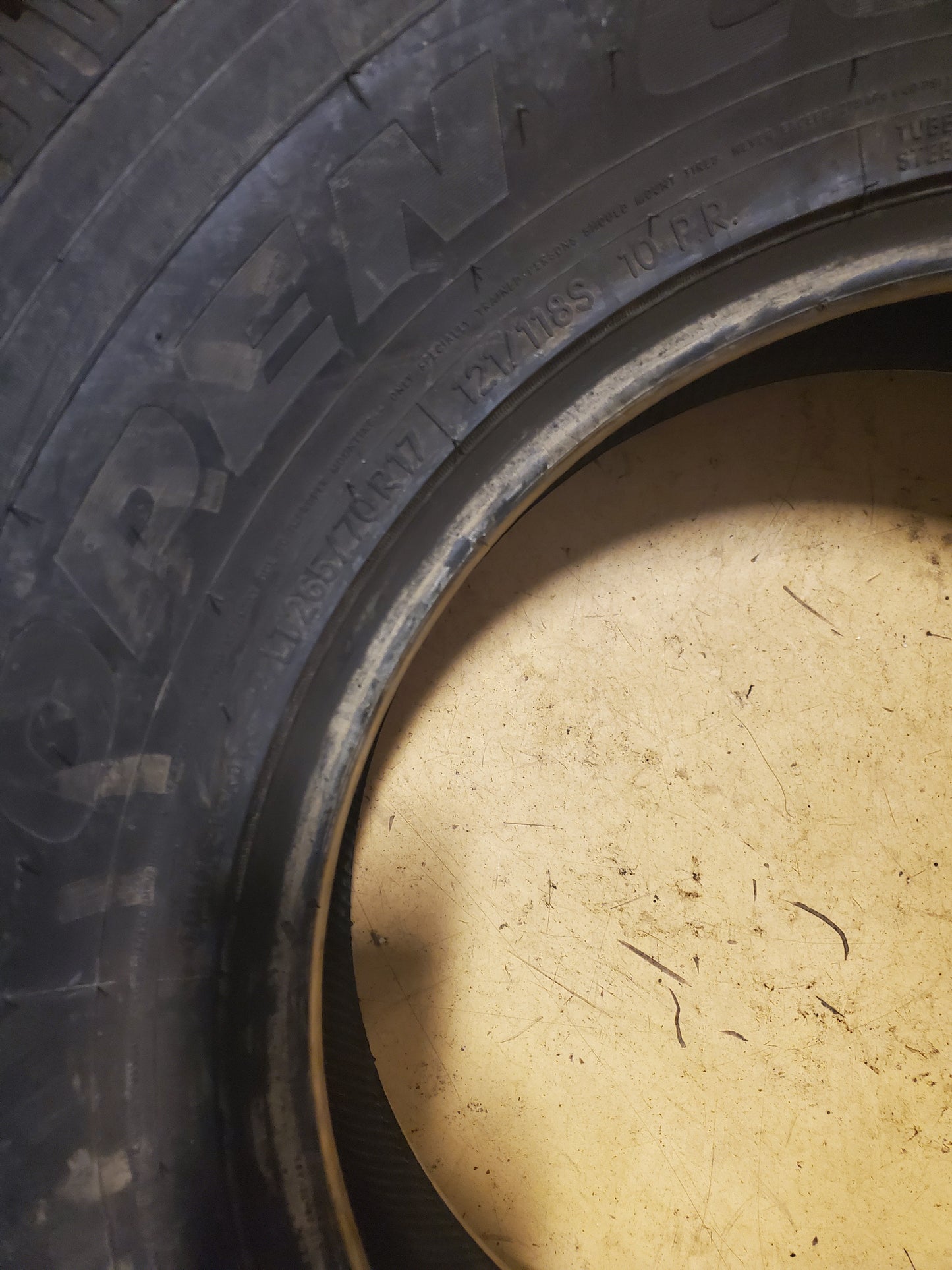 NOS TOYO OPEN COUNTRY H/T BSW P 265 70 17 121/118S 10PLY HIGHWAY TIRE 362770