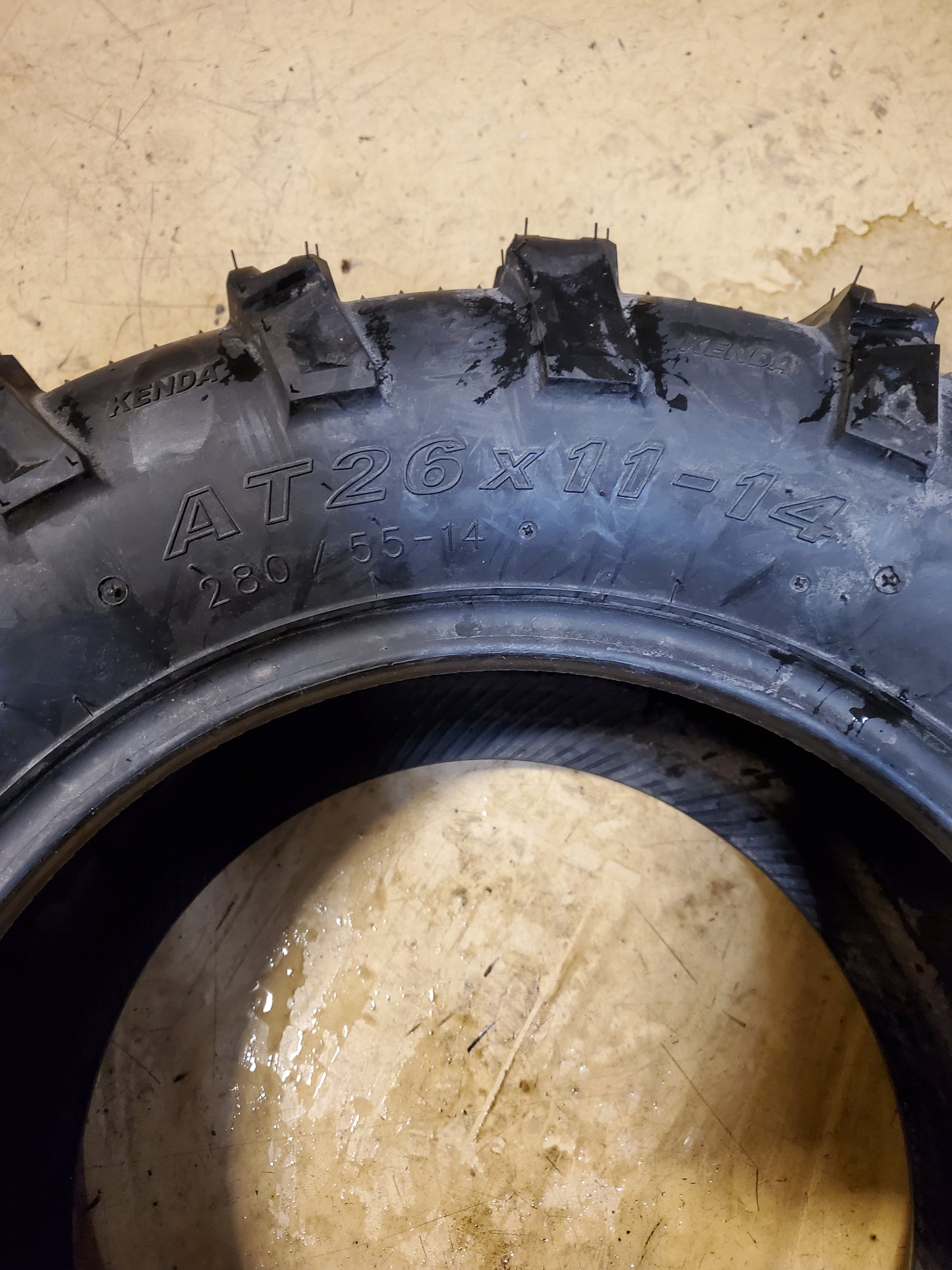 NOS KENDA BEAR CLAW EVO BSW LT AT 26 11 14 6PLY ATV/UTV TIRE KBCE01