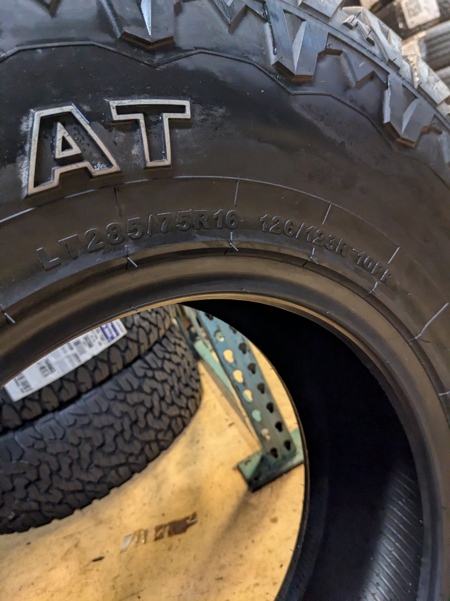 PRIMEWELL VALERA AT RWL LT 285 75 16 126/123R LRE 10PLY ALL TERRAIN TIRE AP375