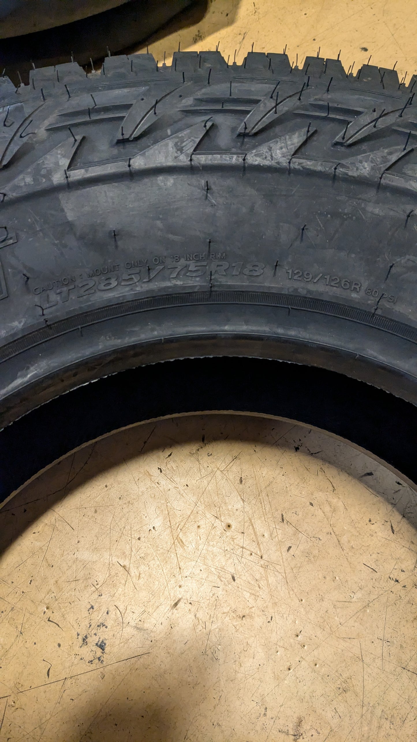 HANKOOK DYNAPRO XT RC10 BSW LT 285 75 18 129/126R 10PLY ALL TERRAIN TIRE 2021381