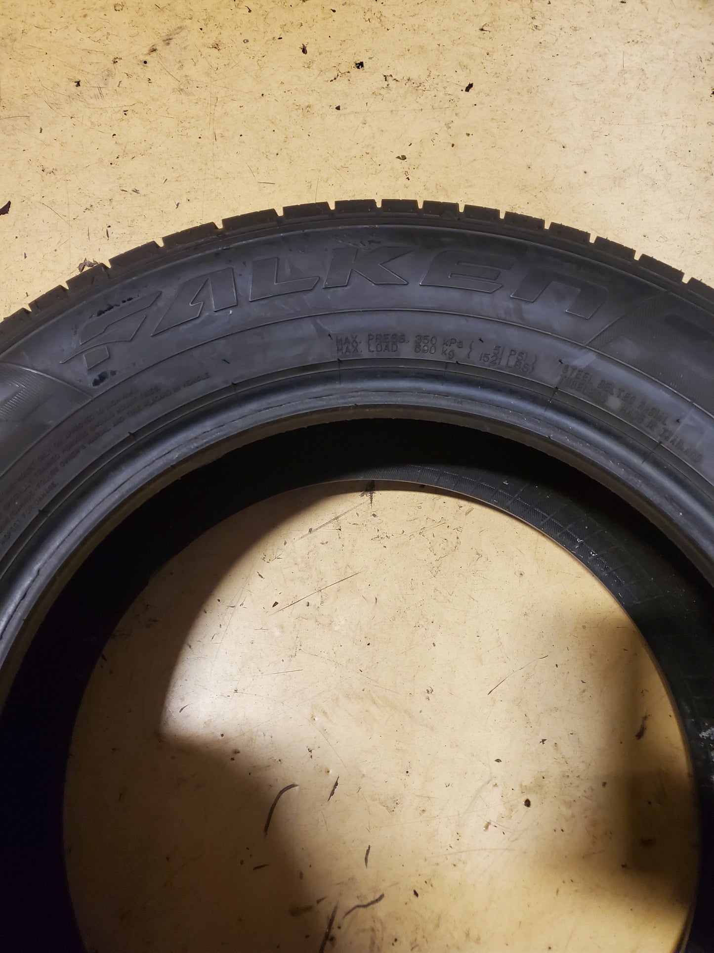 USED 10.5/32" FALKEN SINCERA SN201 A/S BSW P 205 65 16 95H ALL SEASON TIRE 28621876