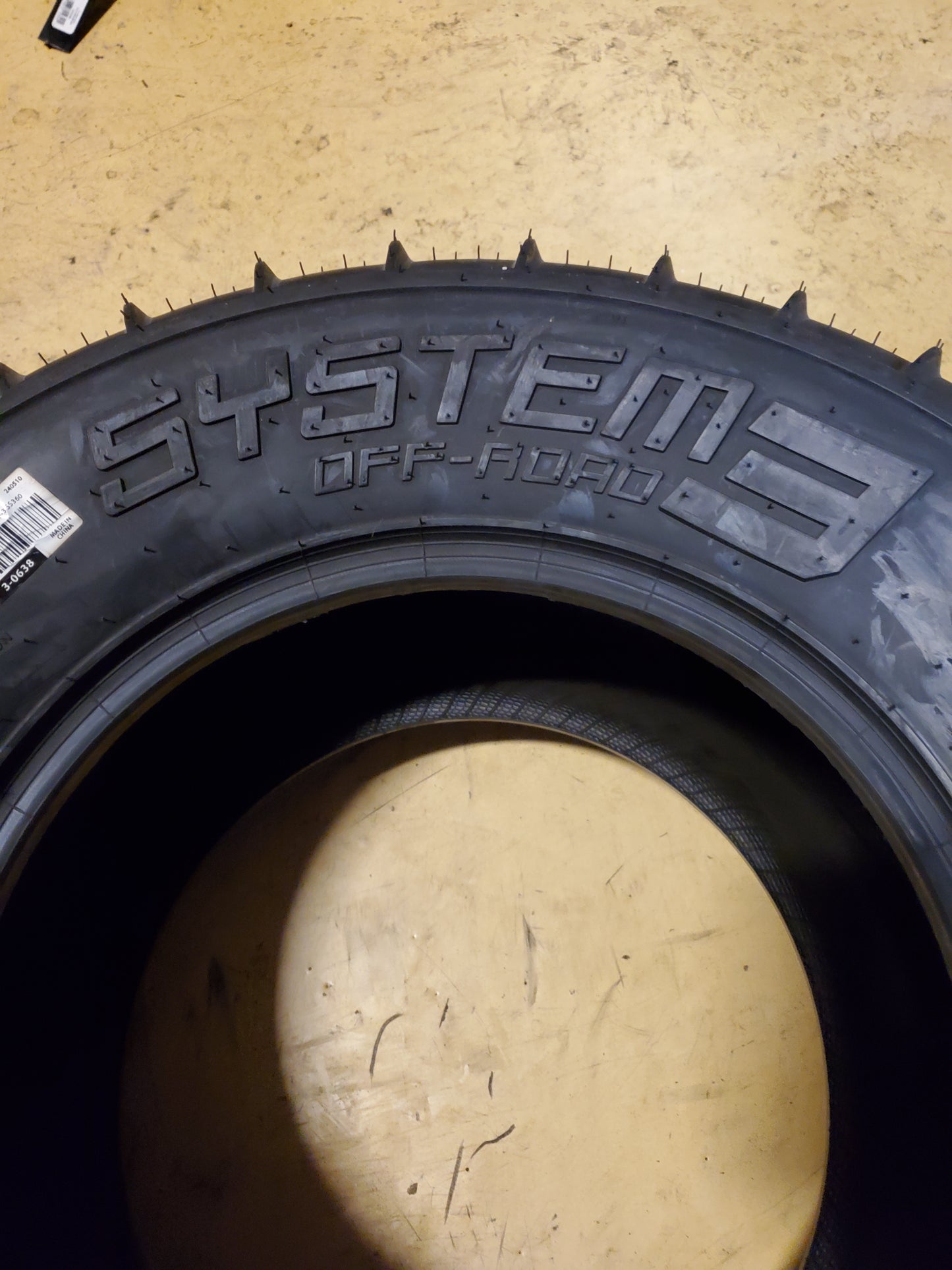 SYSTEM 3 SS360 BSW 28 12 14 2PLY SAND TIRE S30638