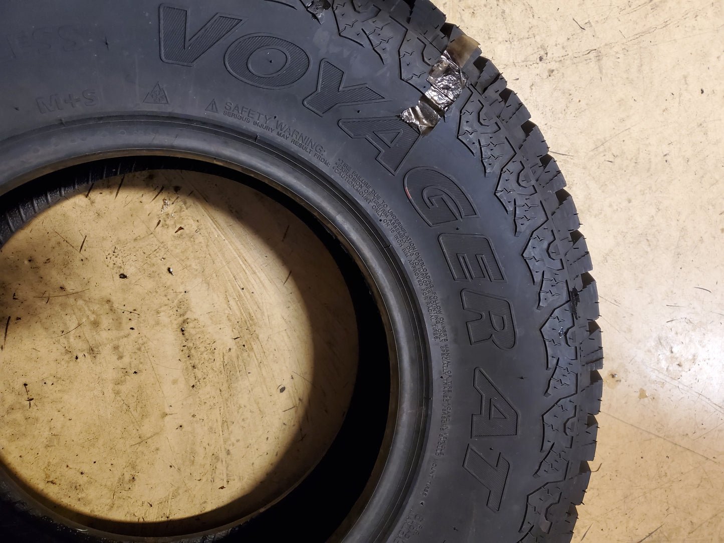 GROUNDSPEED VOYAGER AT BSW LT 31 10.5 15 109S 6PLY ALL TERRAIN TIRE 115197