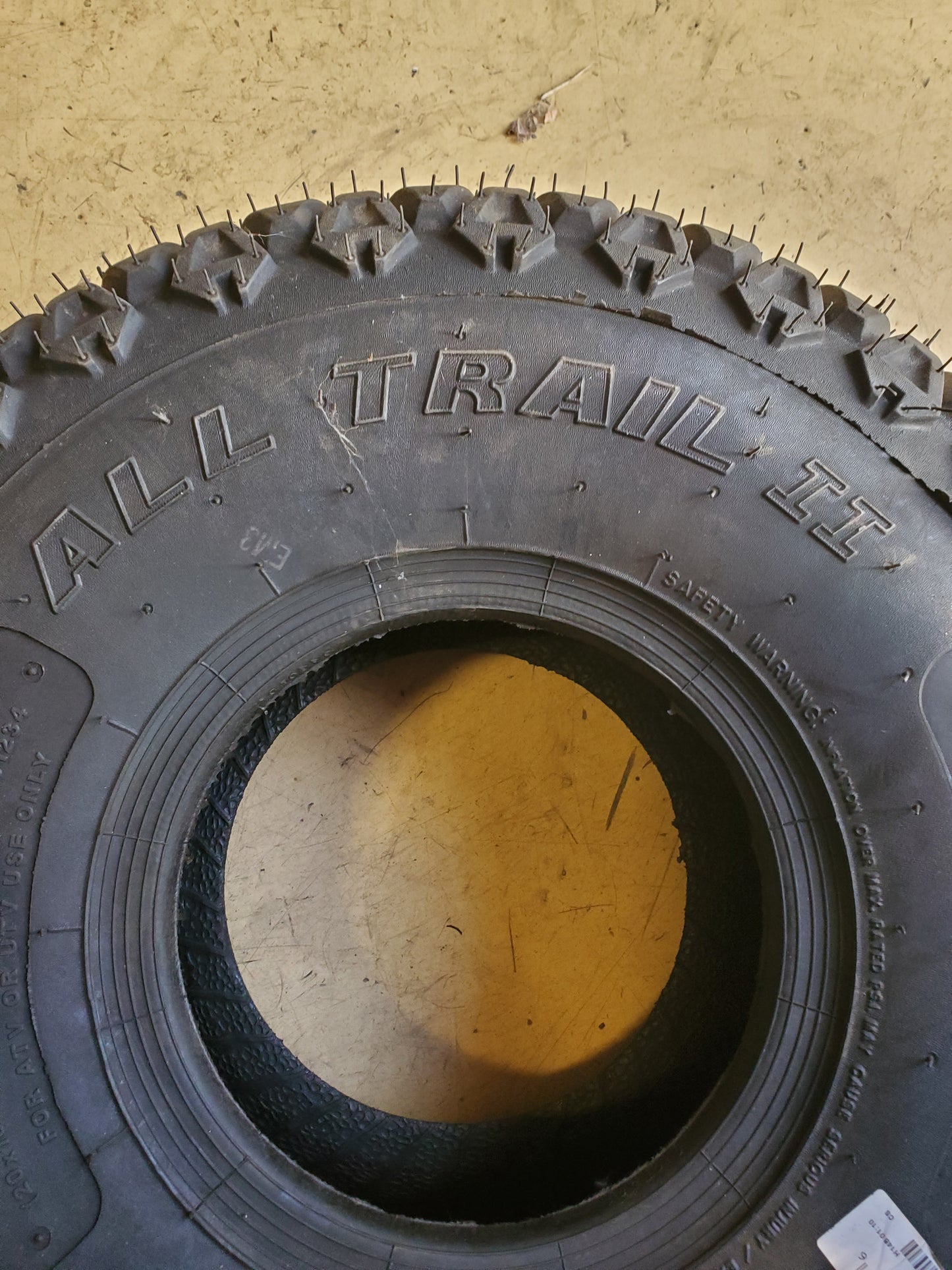 CARLSTAR ALL TRAIL II BSW 20 10 8 69F 4PLY ATV/UTV TIRE 510043